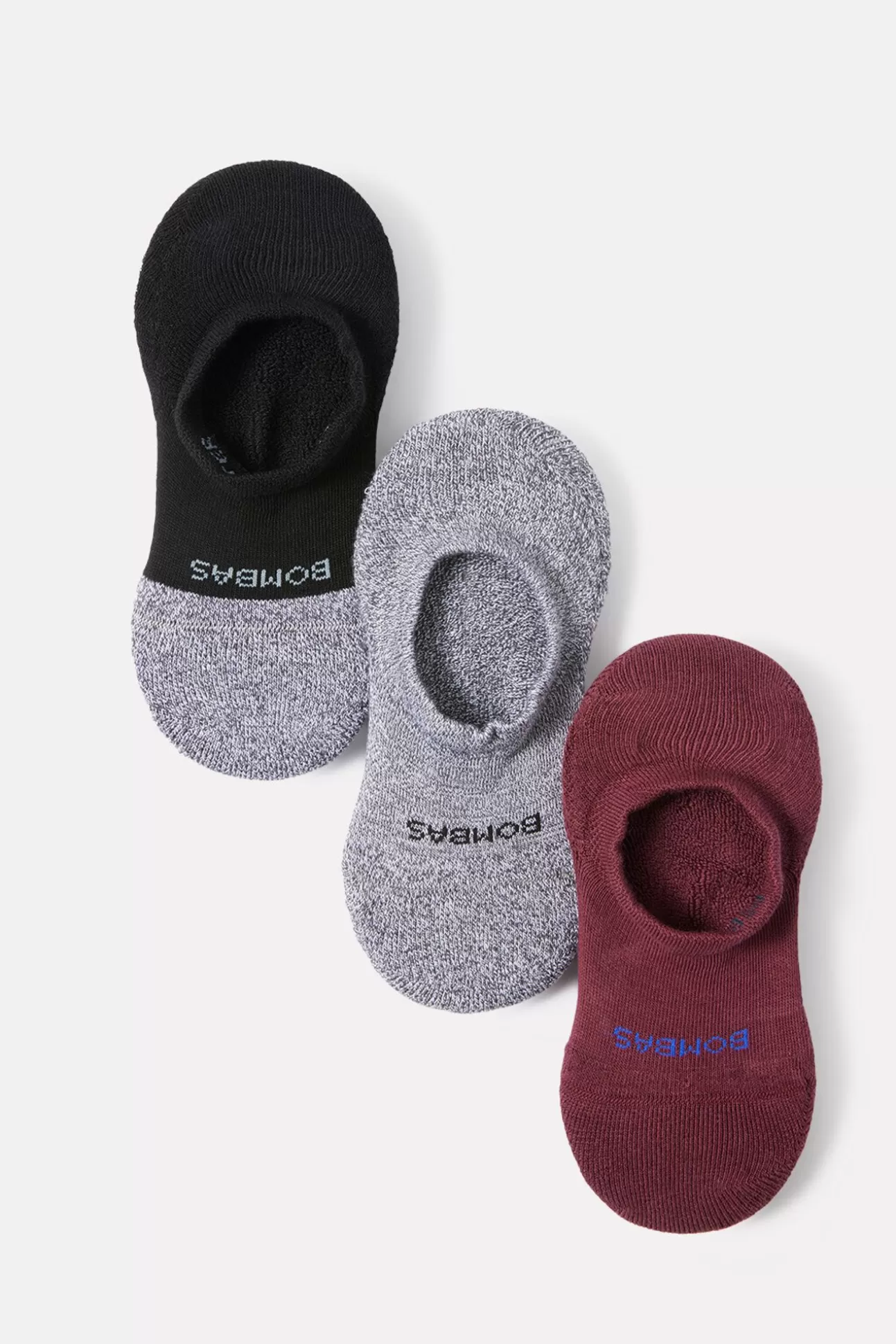 3 Pack Cushion No Show Socks^BOMBAS Shop