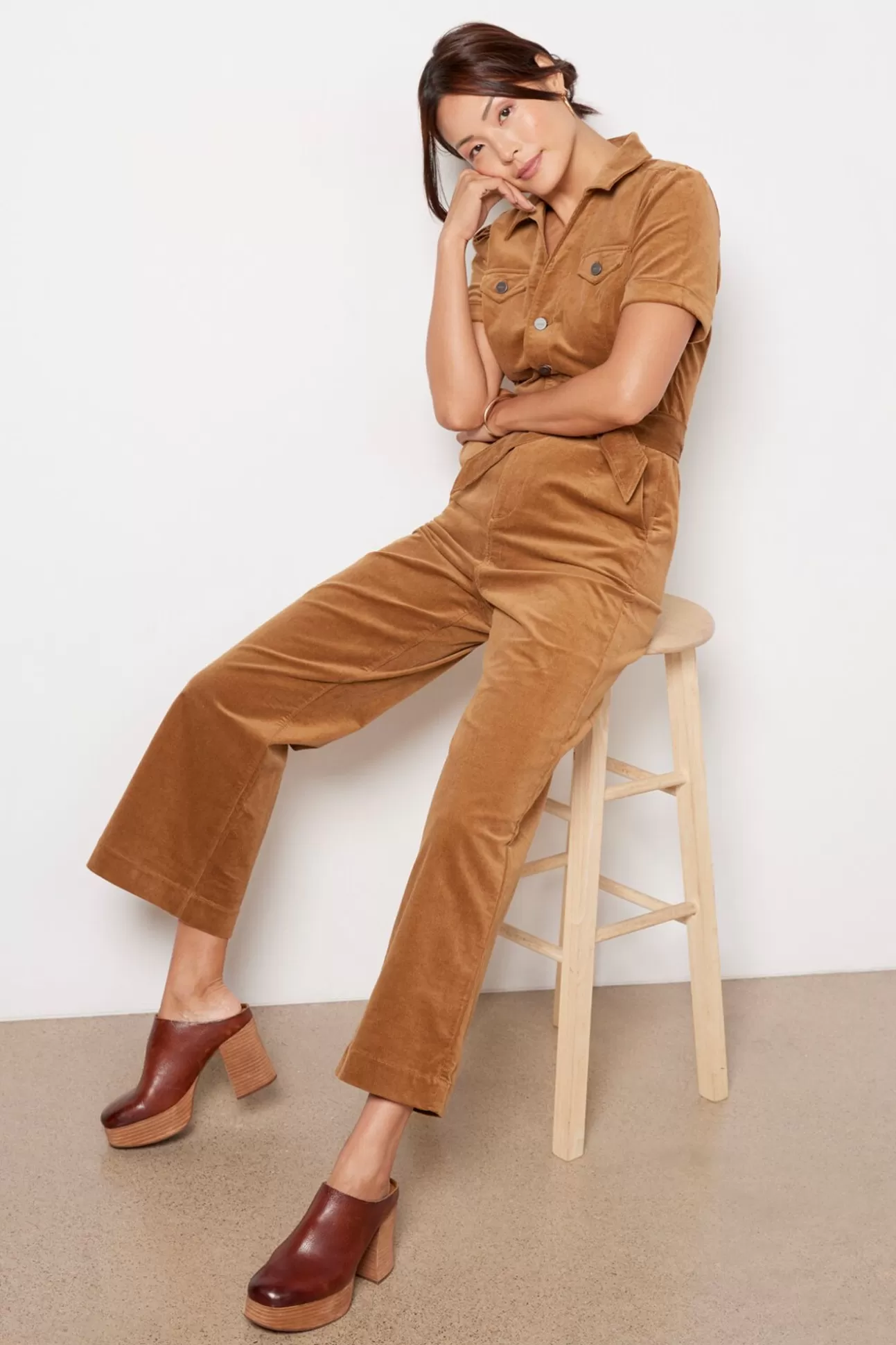 Anessa Short Sleeve Jumpsuit^PAIGE Clearance