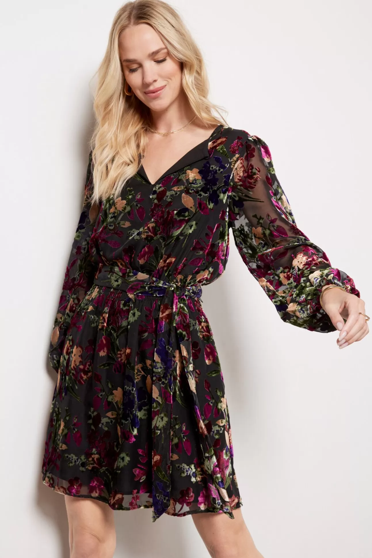 Ashlyn Velvet Dress^EVEREVE Clearance