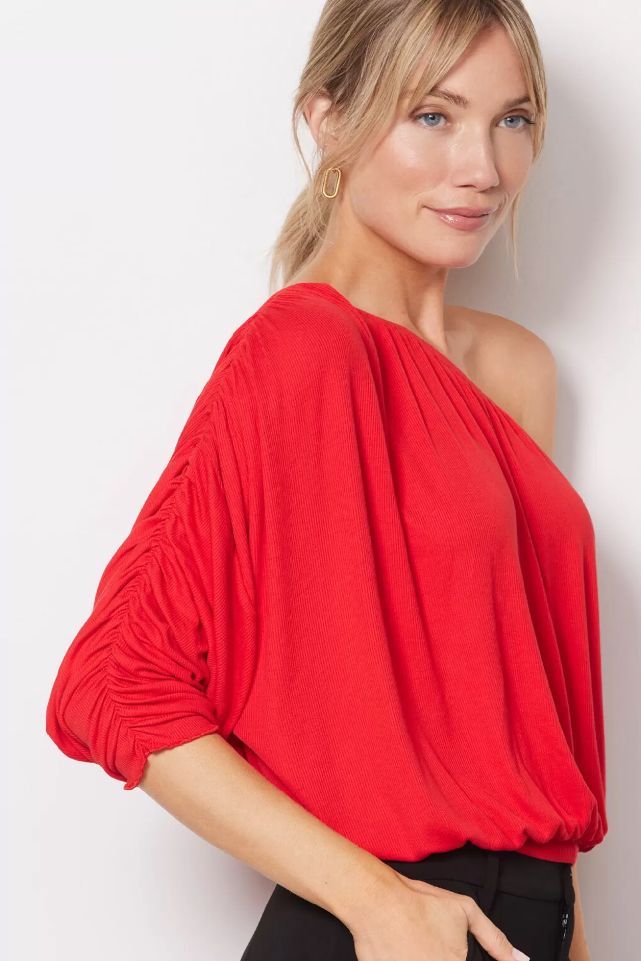 Ashra One Shoulder Top^LNA New