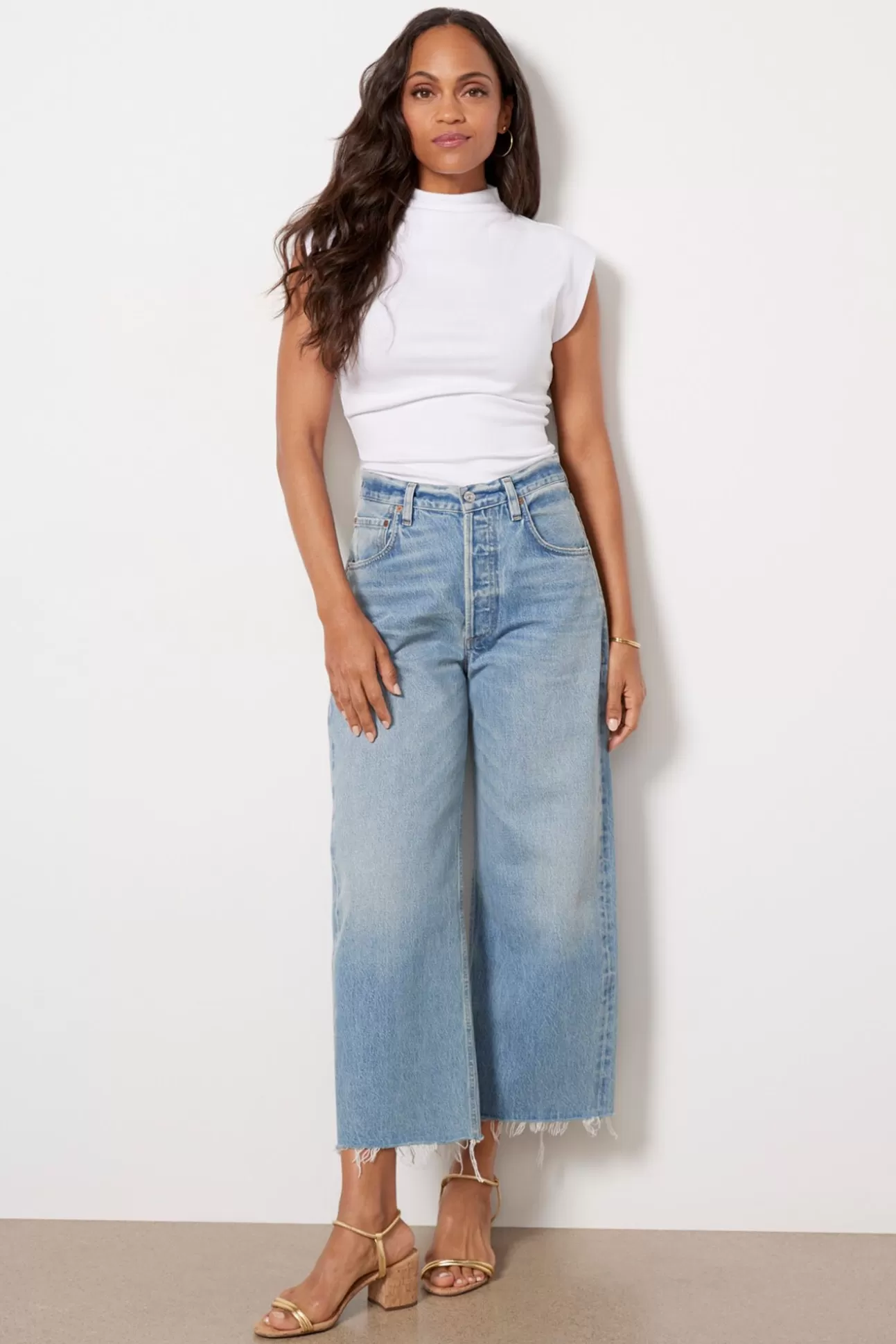 Ayla Raw Hem Crop^CITIZENS OF HUMANITY Hot