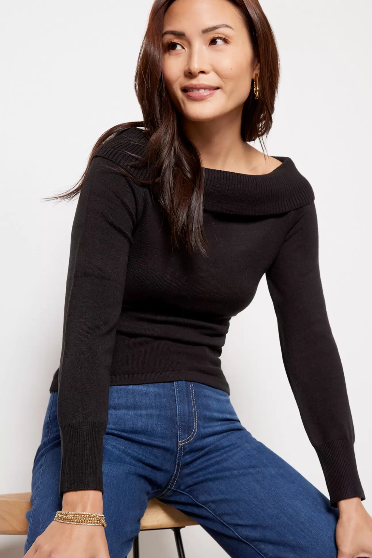 Babysoft Off Shoulder Top^FRENCH CONNECTION Cheap