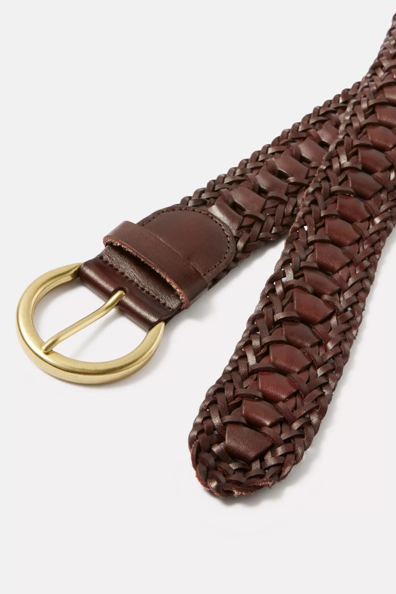 Braided Chocolate Belt^EVEREVE Fashion