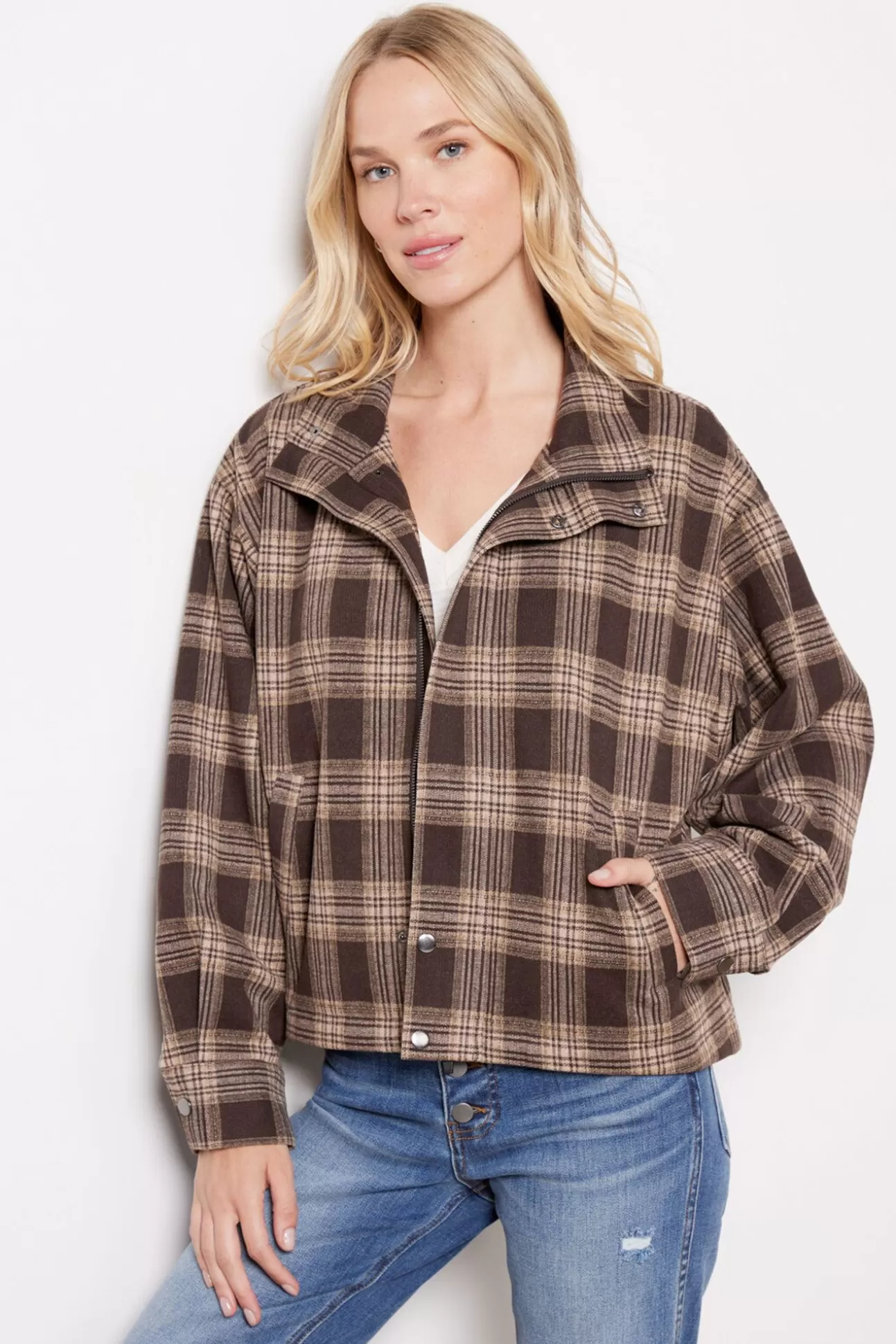 Broadway Plaid Jacket^LNA Best Sale