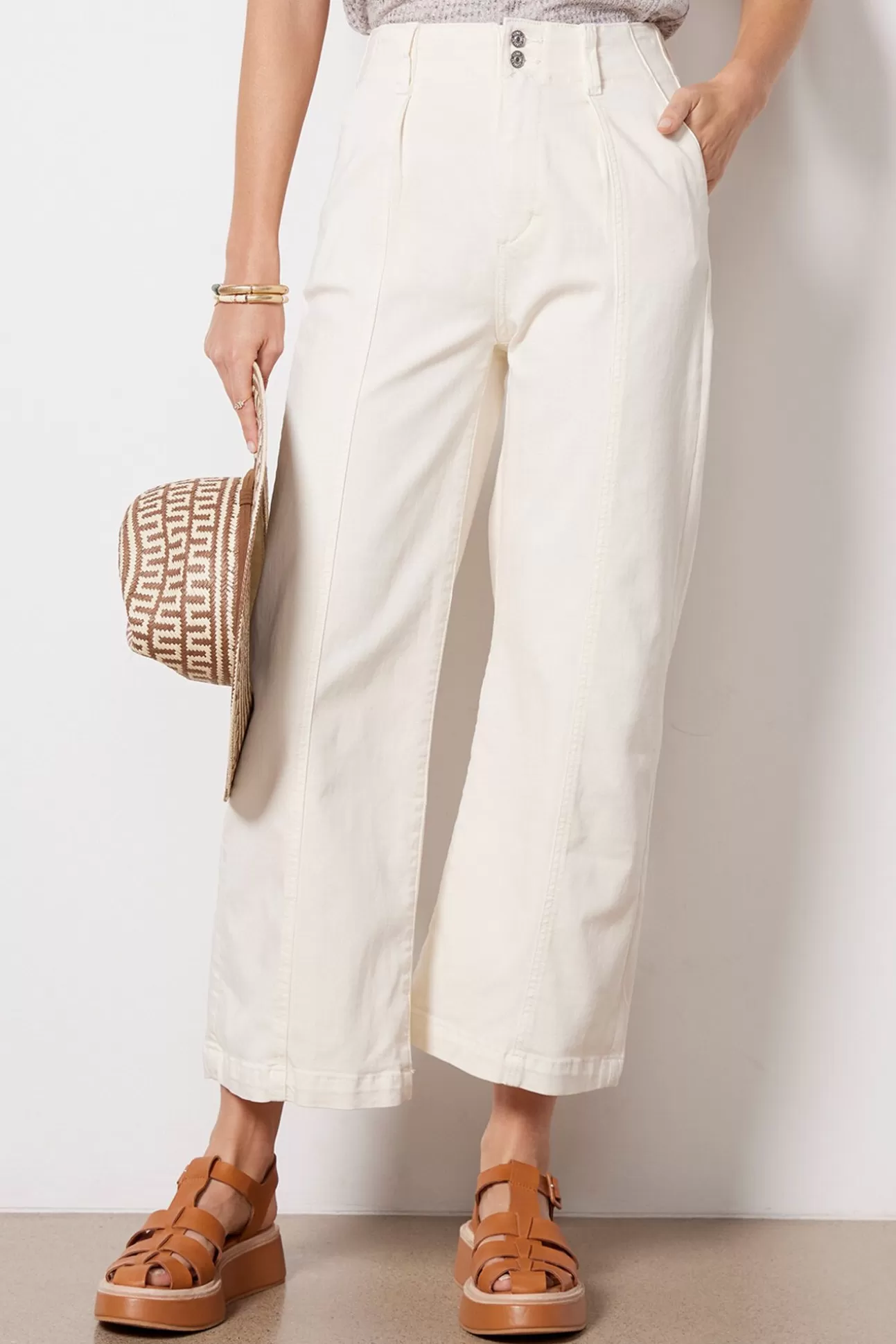 Brooklyn Crop Wide Leg Pant^PAIGE Outlet