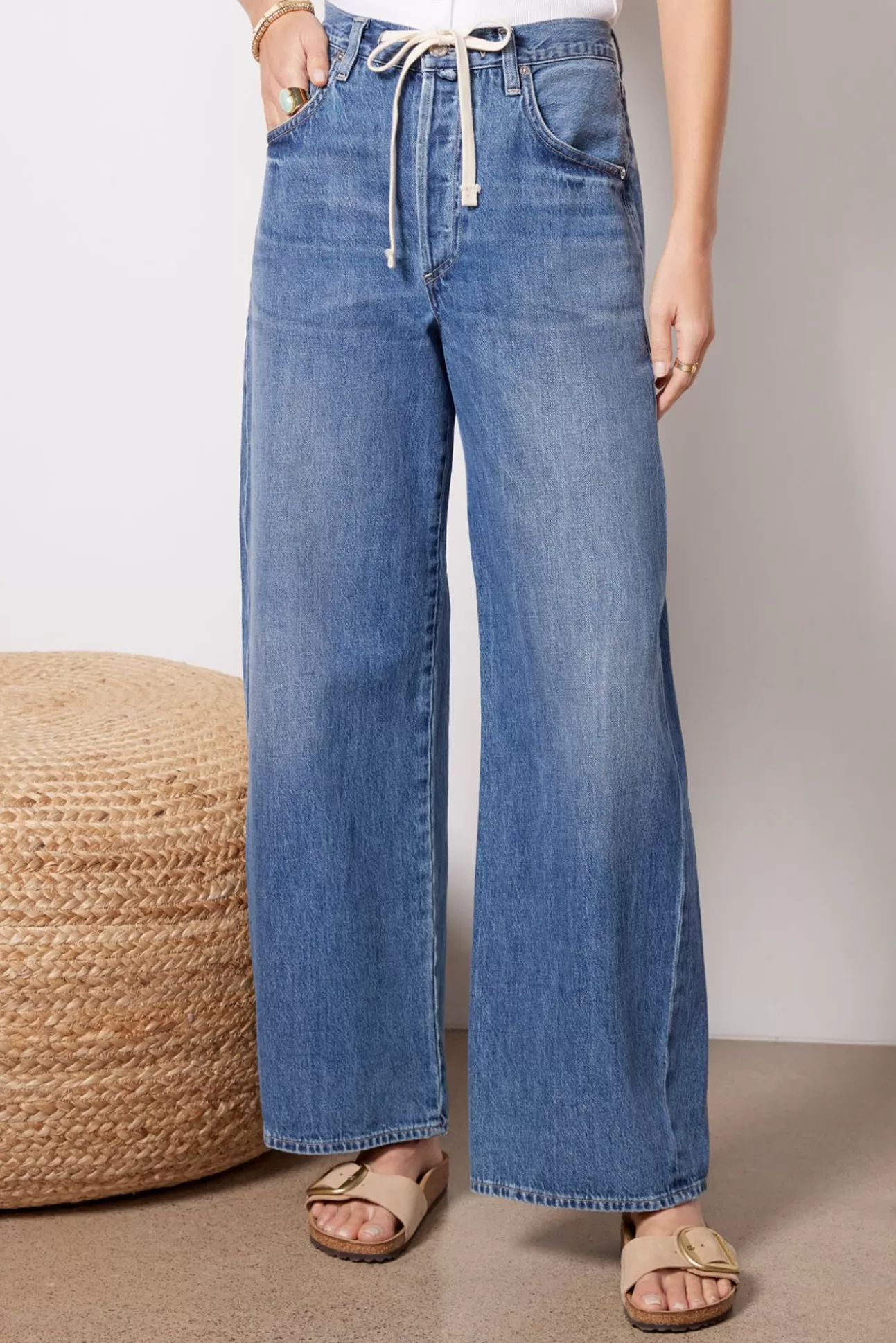 Brynn Drawstring Trouser Jean^CITIZENS OF HUMANITY Fashion