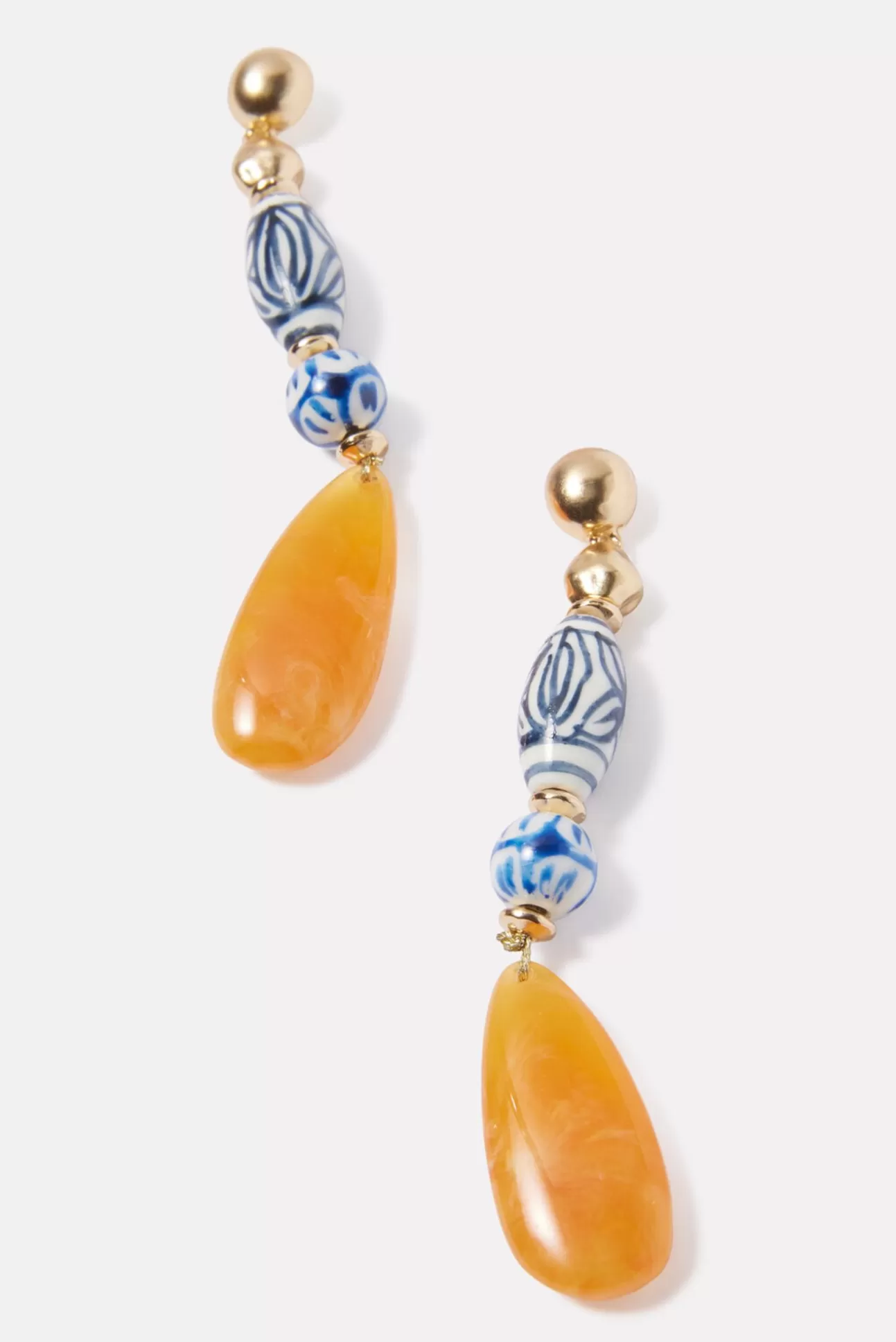 Ceramic Linear Drop Earring^EVEREVE Cheap