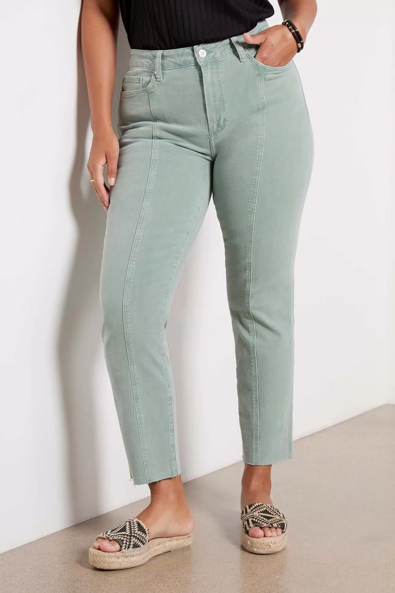 Cindy With Front Seams Jean^PAIGE Best Sale