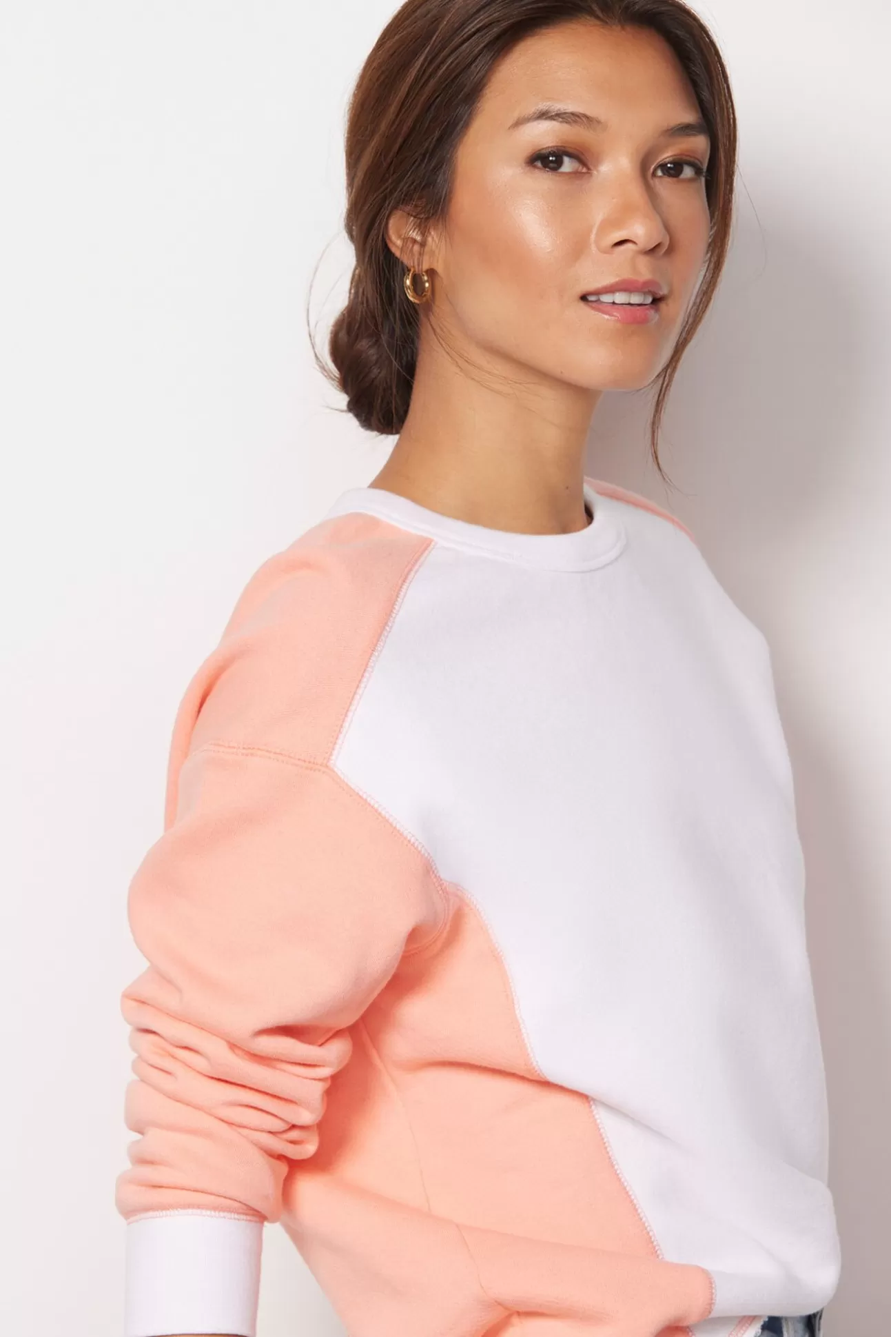 Colorblock Sweatshirt^SUNDRY Fashion