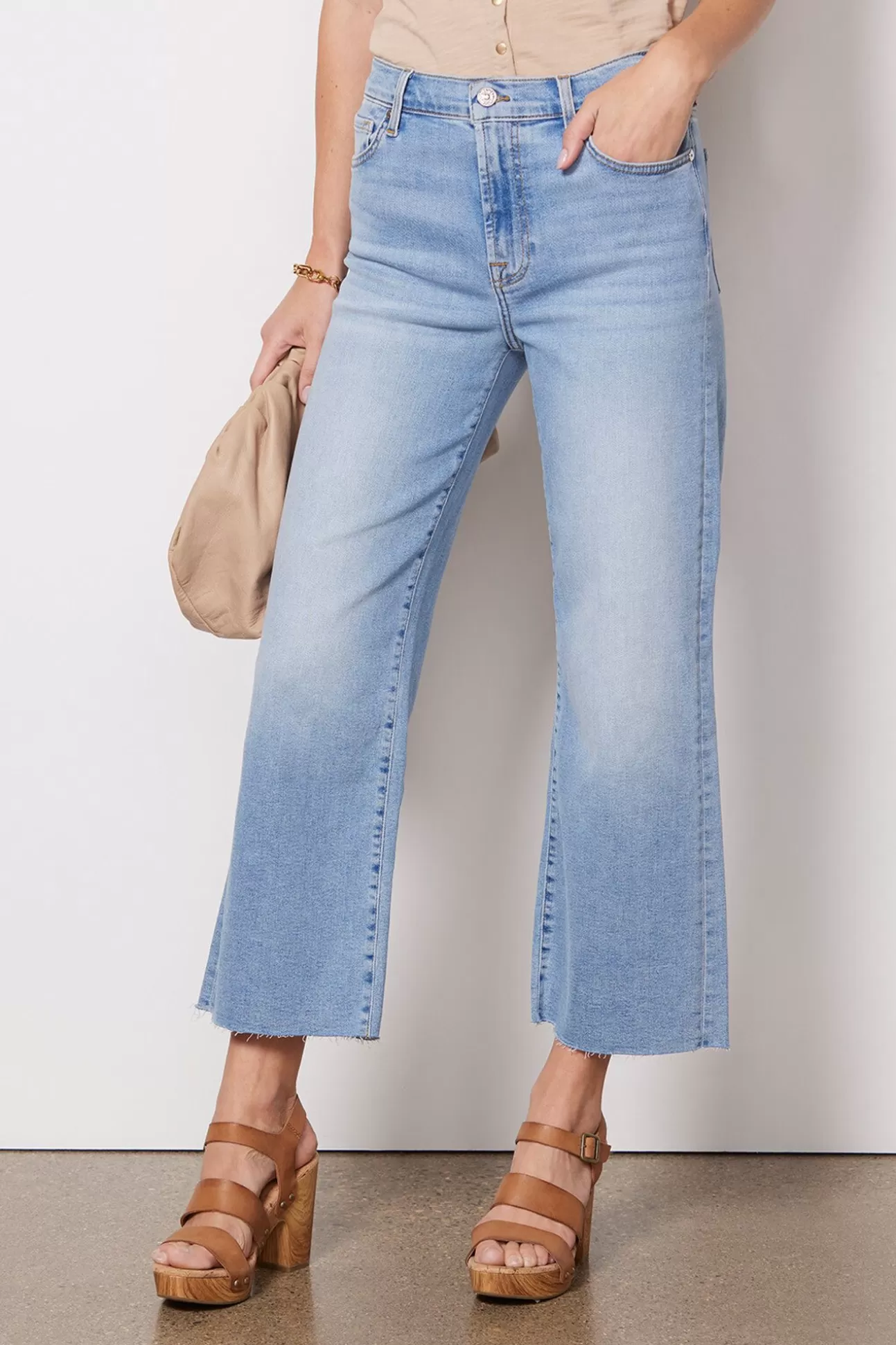 Cropped Alexa Jean^7 FOR ALL MANKIND Outlet