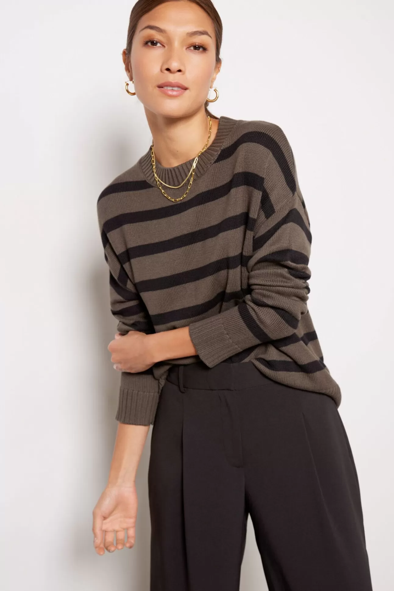 Delaney Stripe Pullover^EVEREVE Fashion