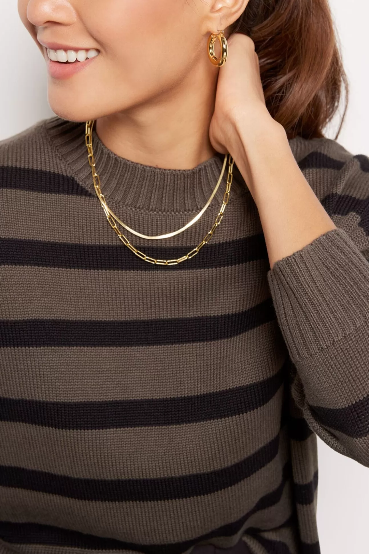 Delaney Stripe Pullover^EVEREVE Fashion