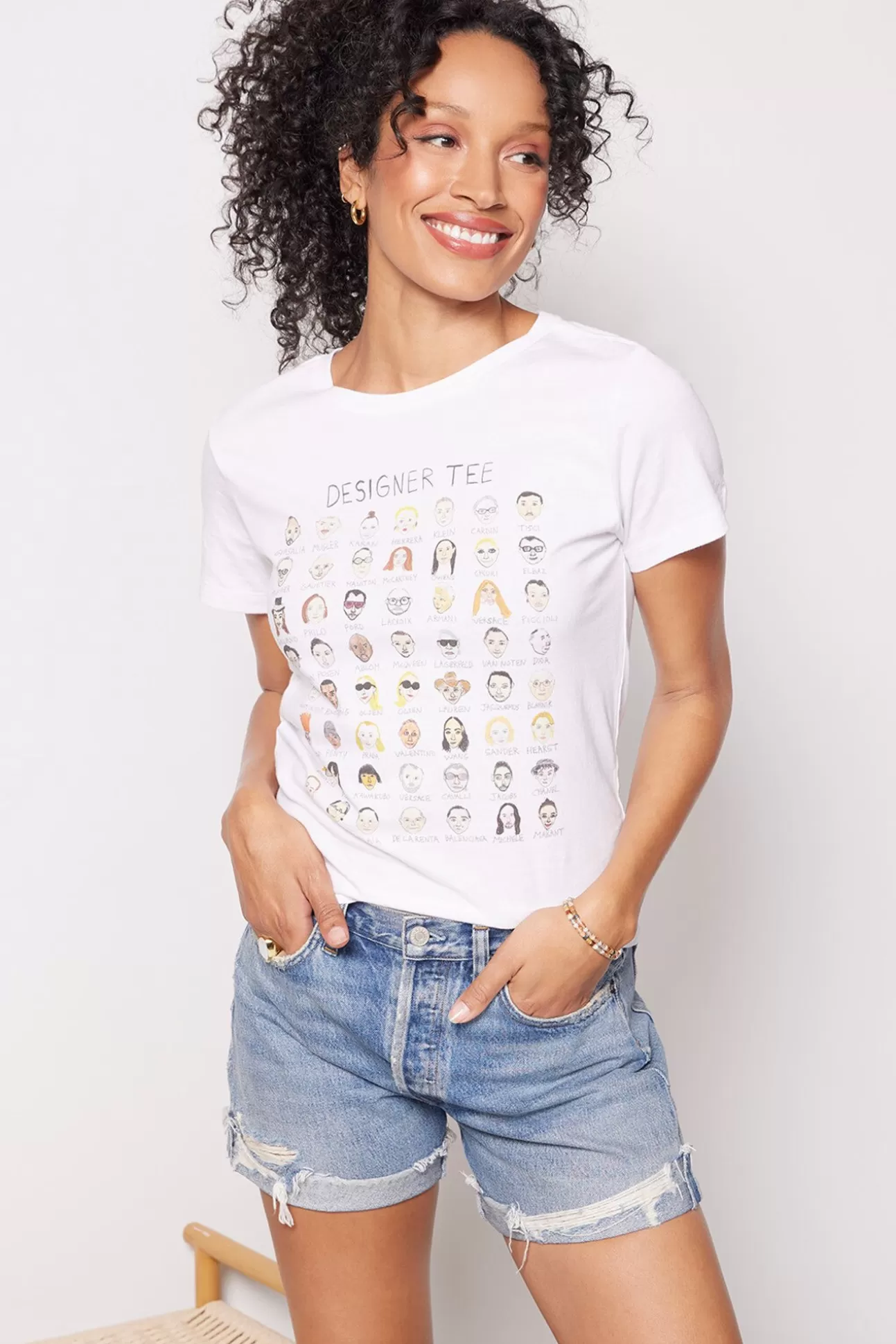 Designer Tee^UNFORTUNATE PORTRAIT Cheap