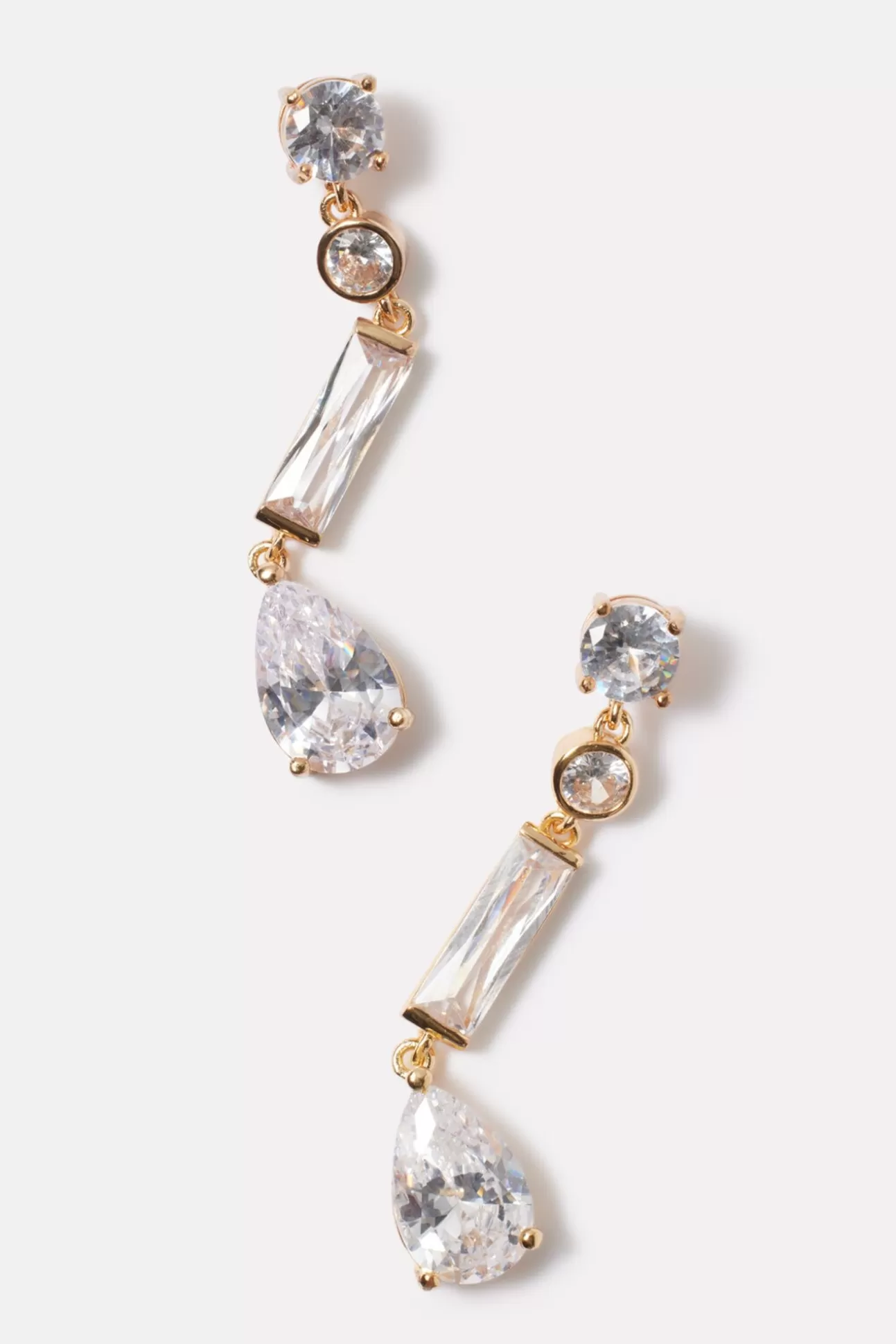 Dita Crystal Drop Earring^EVEREVE New