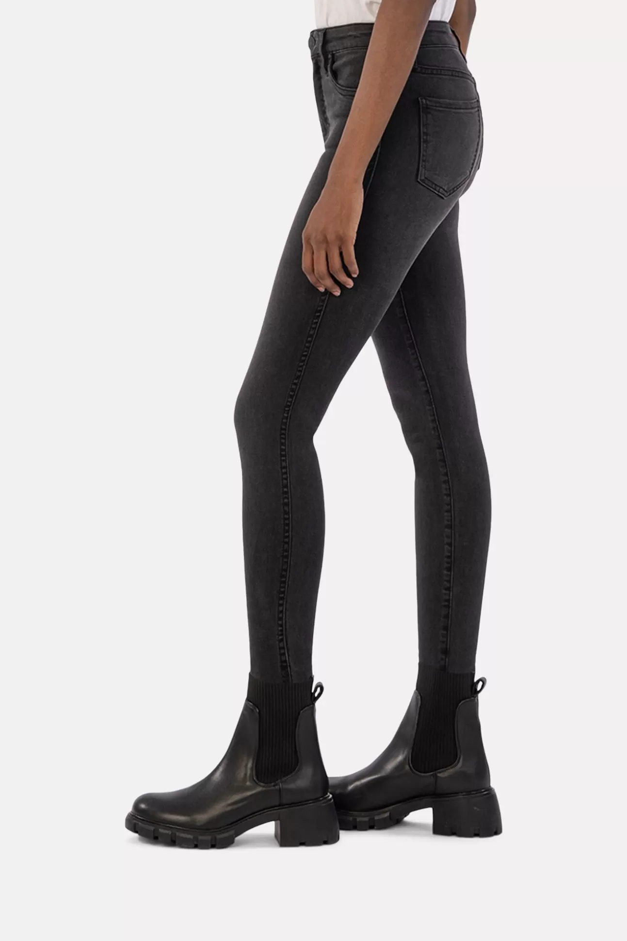 Donna High Rise Fab Ab Ankle Skinny^KUT FROM THE KLOTH Flash Sale