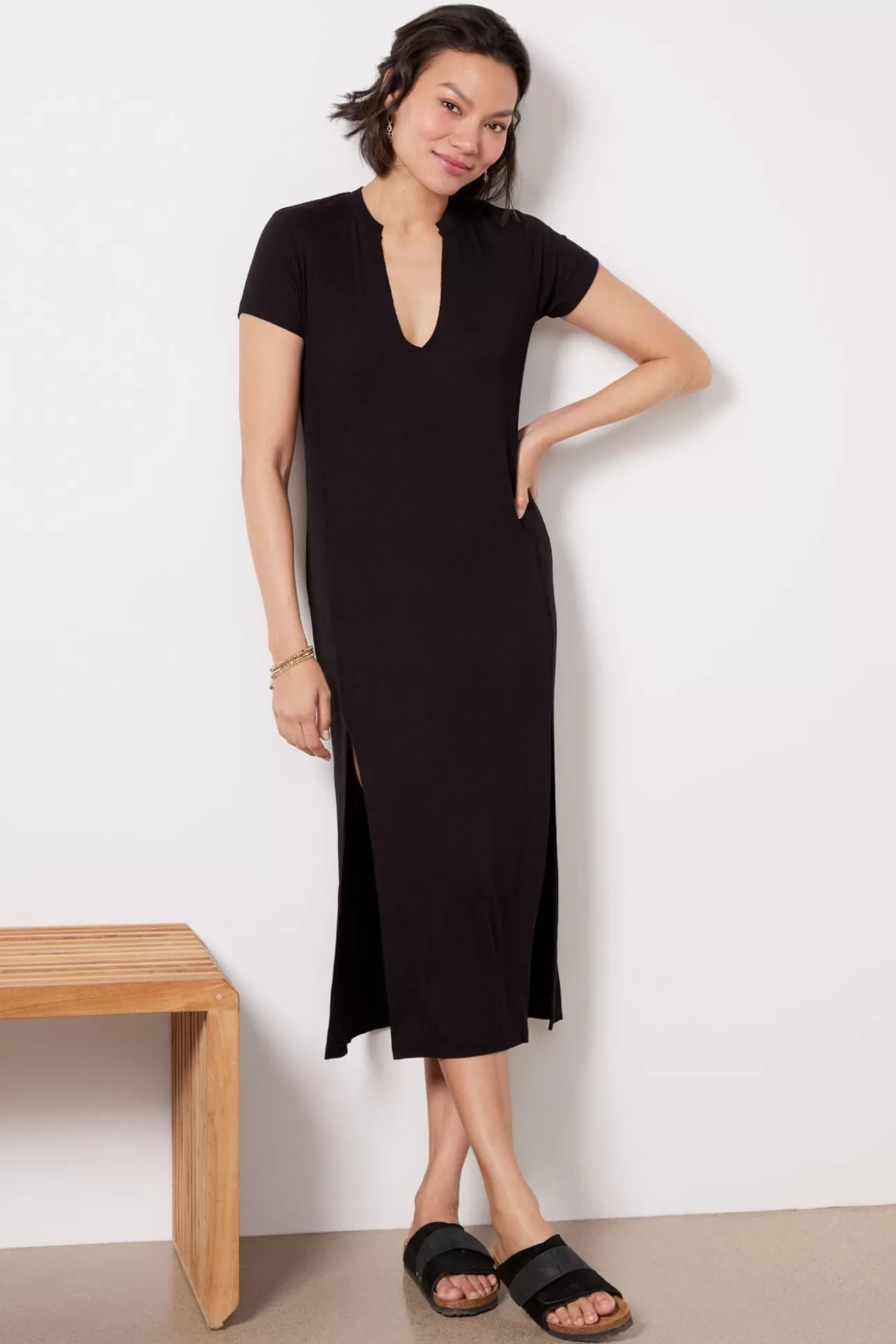 Easy Rib Tee Dress^LNA Online