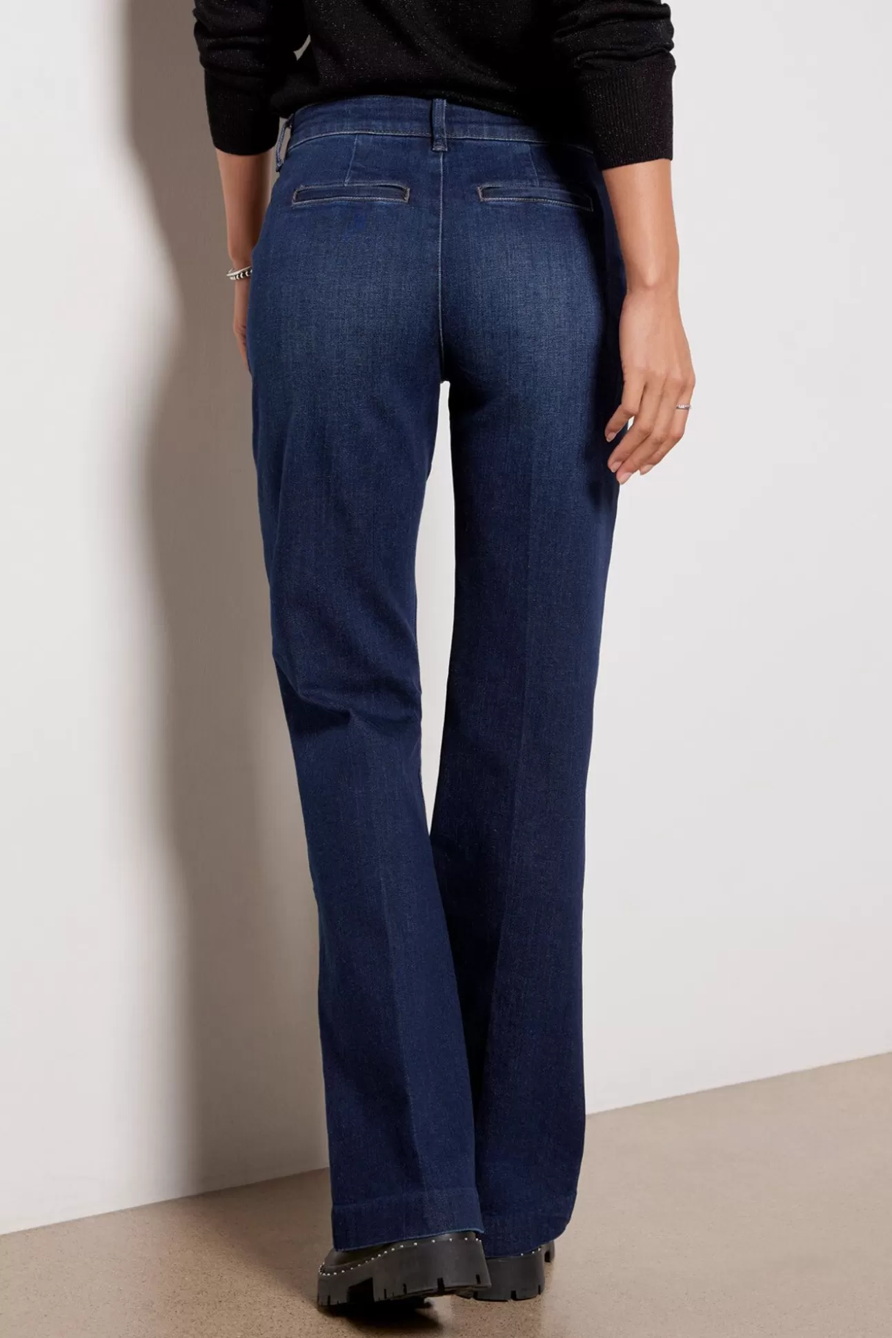 Elevated Denim Trouser^EVEREVE Best Sale