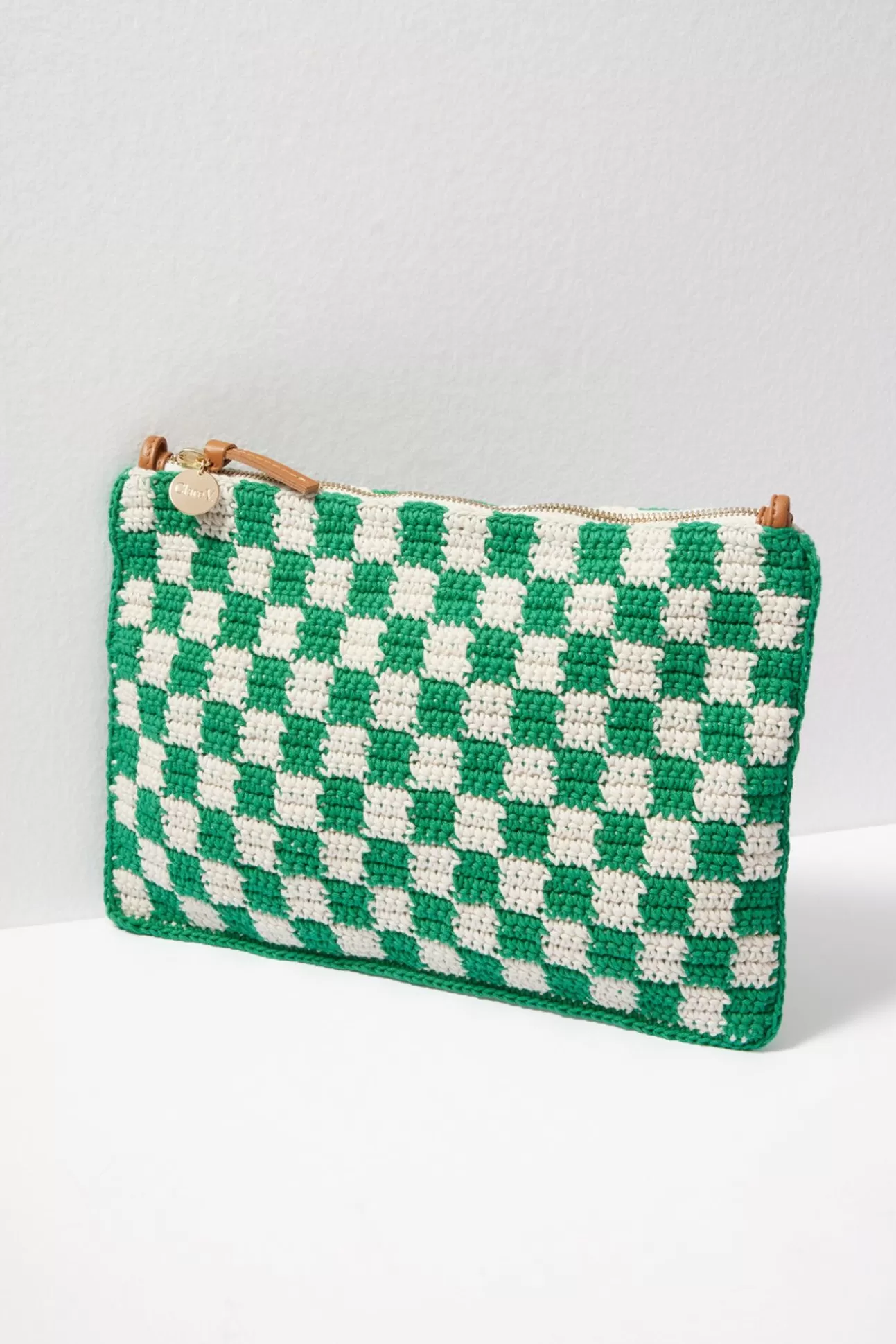 Flat Clutch With Tabs^CLARE V Flash Sale