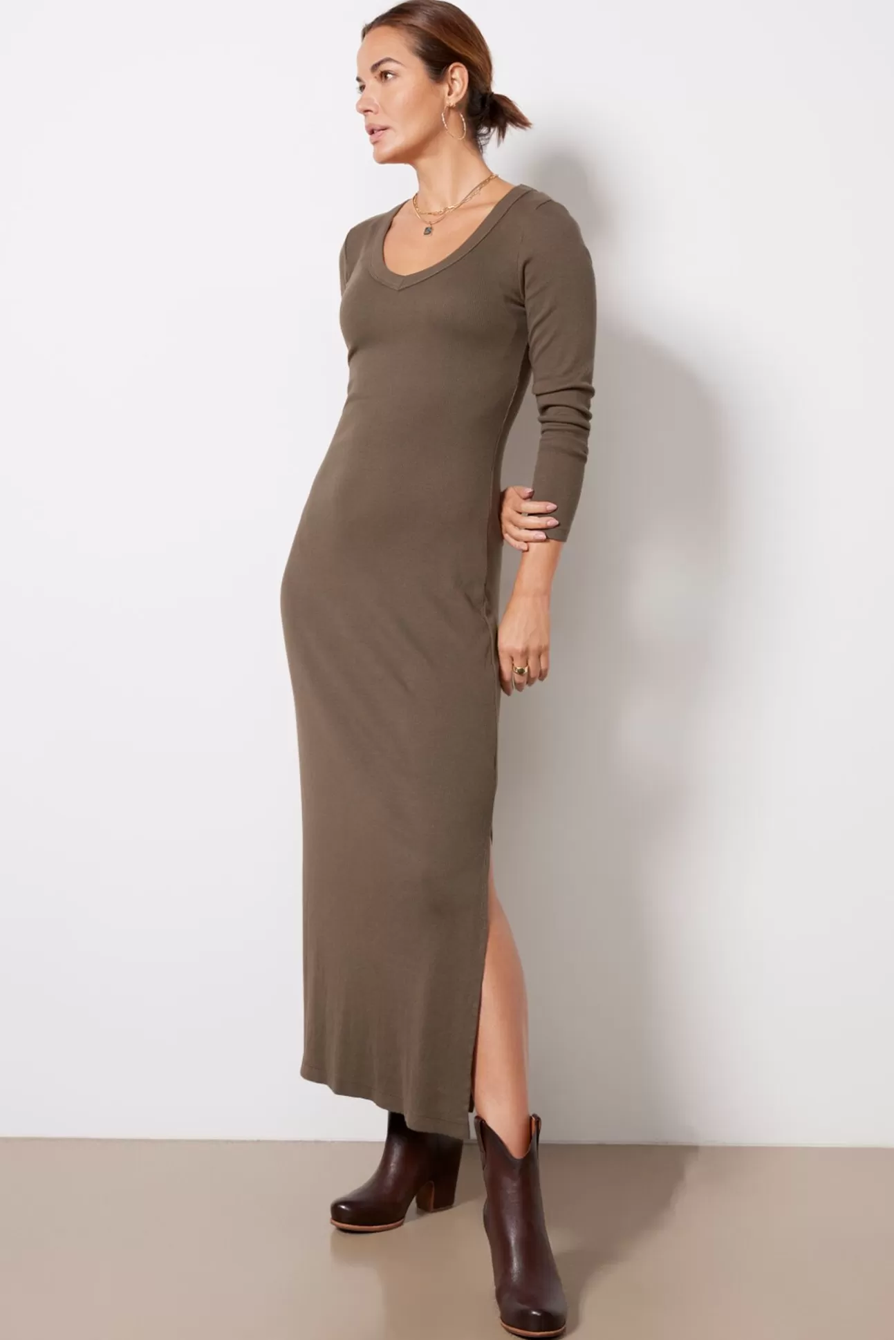 Fowler V Neck Maxi^MICHAEL STARS Cheap