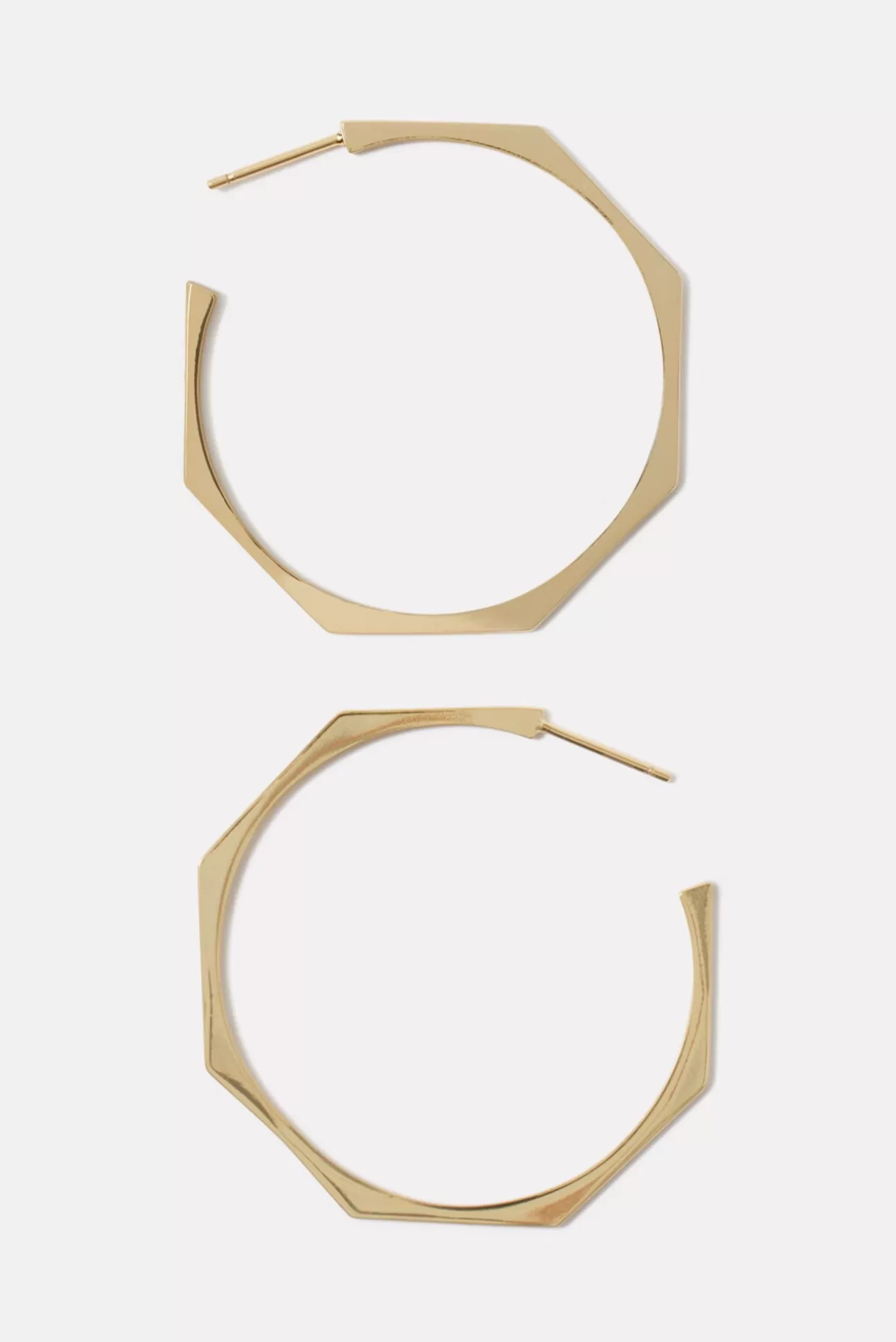 Geo Hoop Earring^EVEREVE Shop