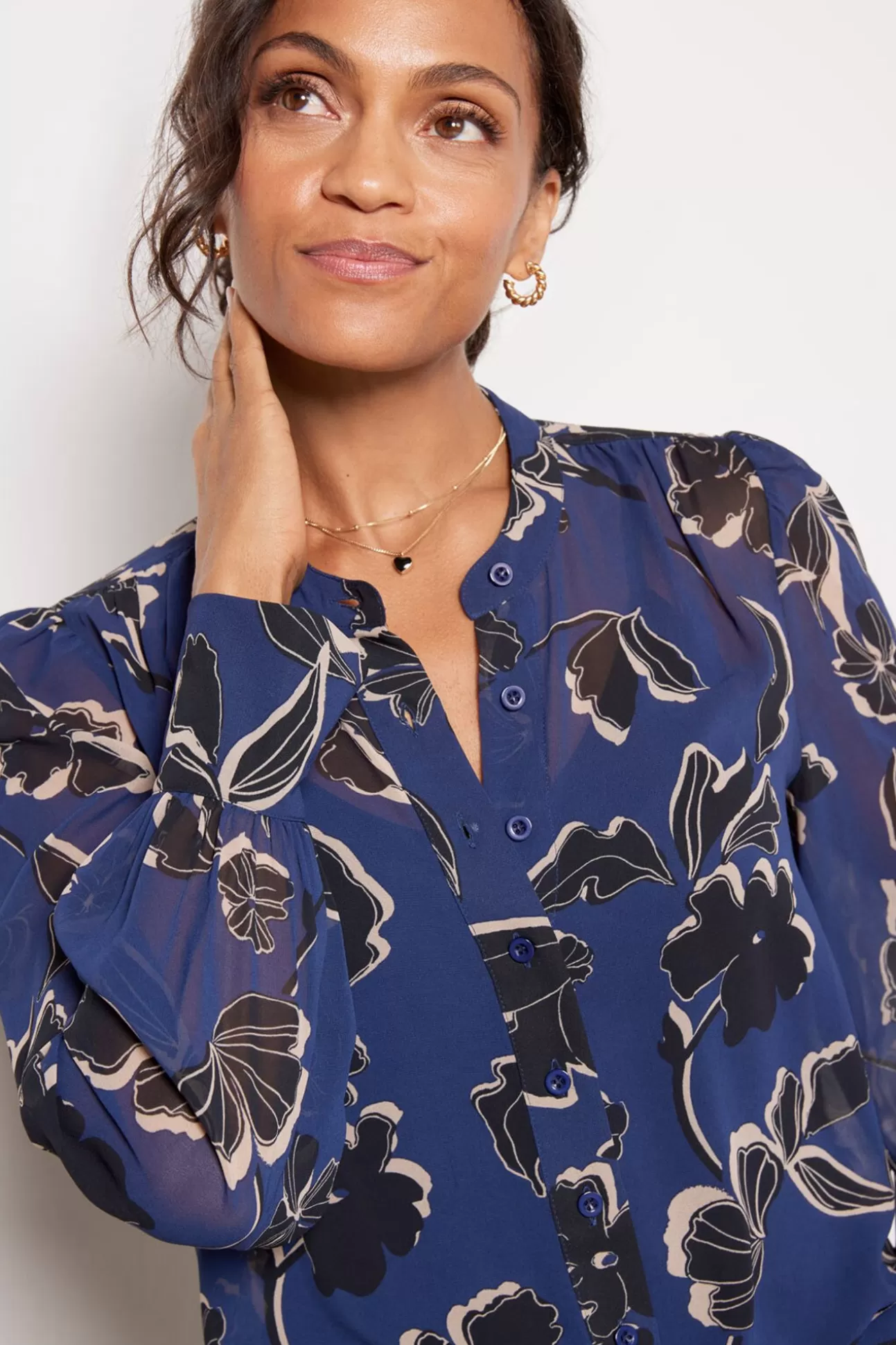 Gianna Floral Blouse^EVEREVE Flash Sale