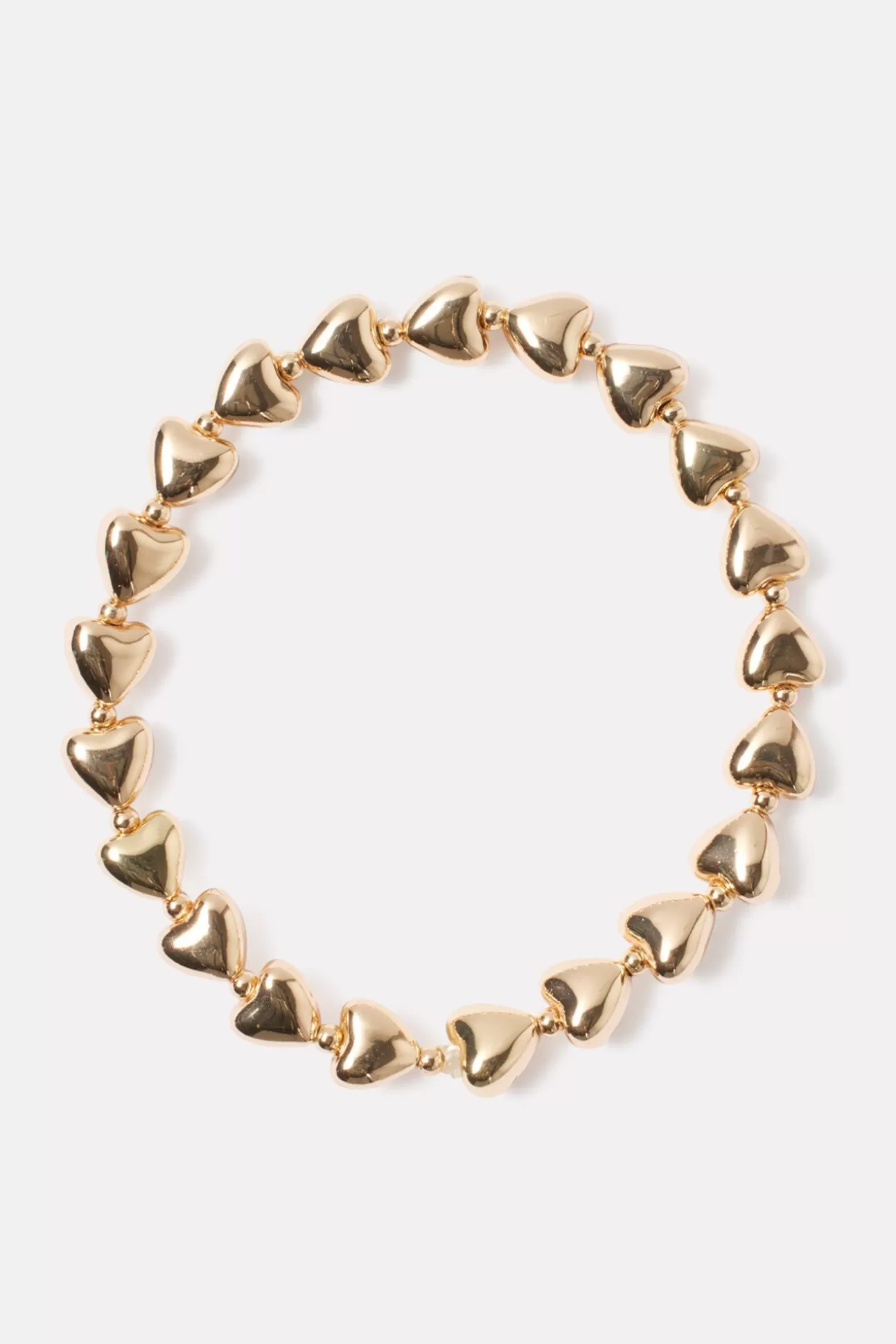 Golden Heart Bracelet^EVEREVE New