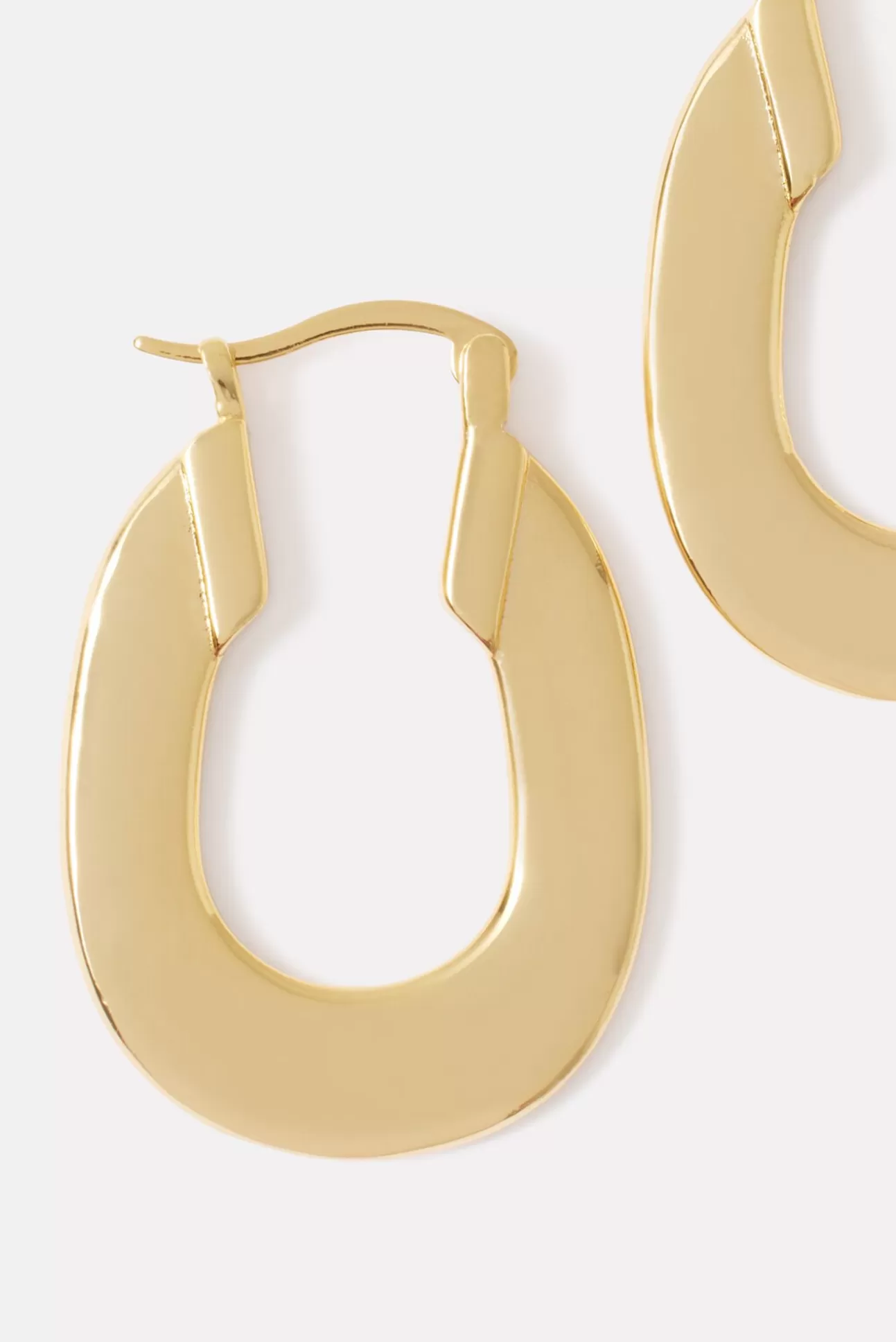 Gwyneth Flat Hoops^EVEREVE Cheap