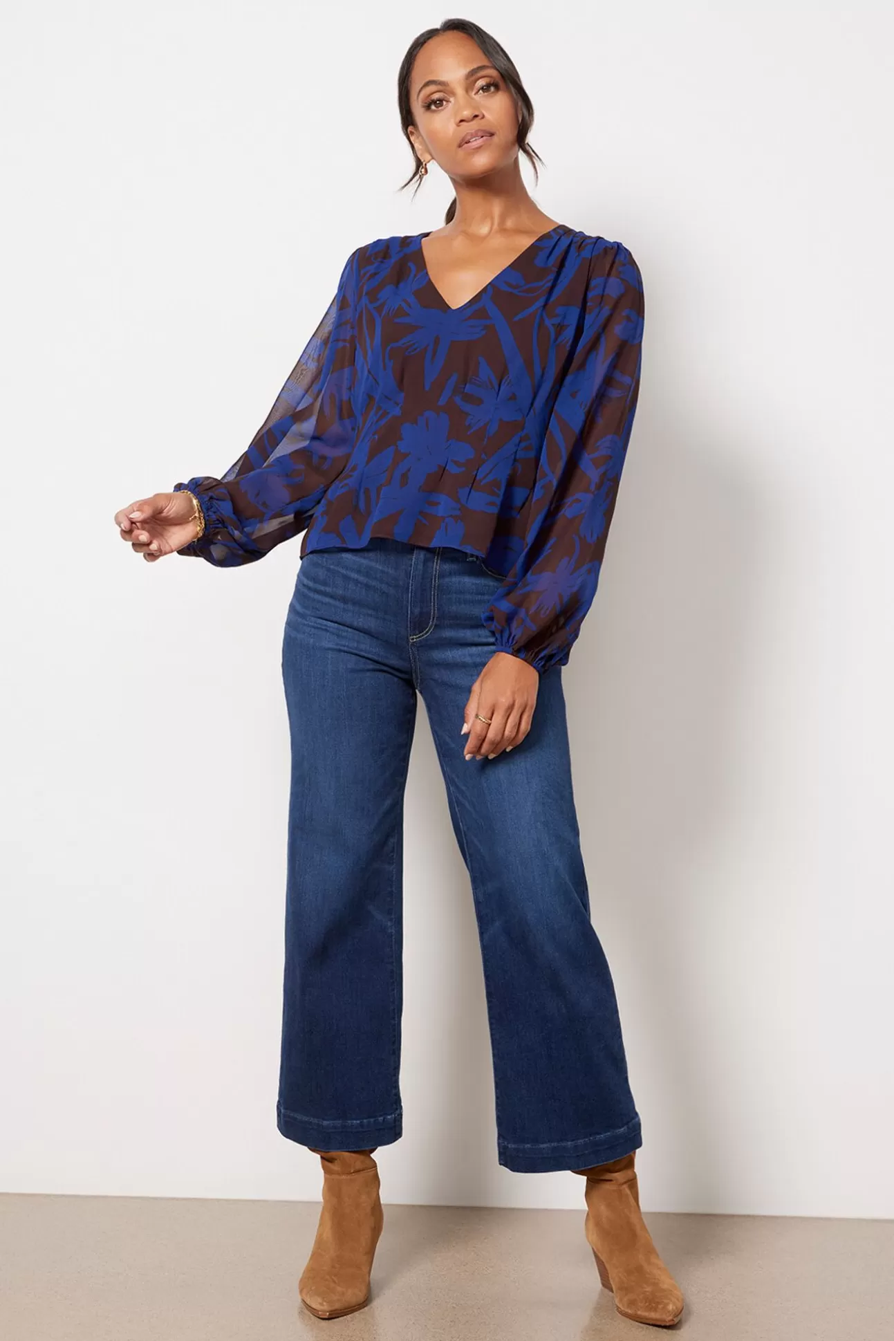 Harper Seamed Blouse^EVEREVE Clearance