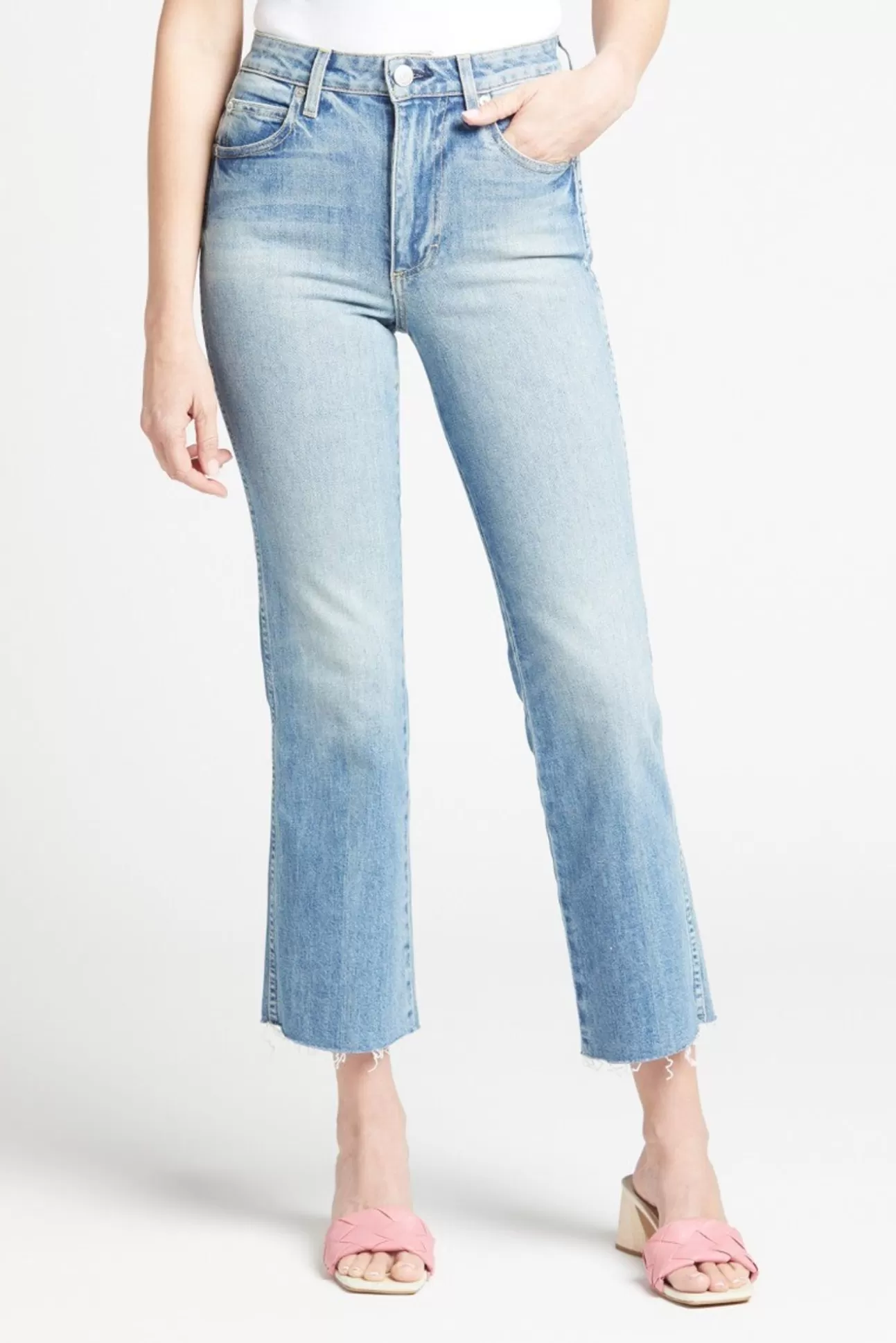 High Rise Kick Crop Jean^AMO Outlet