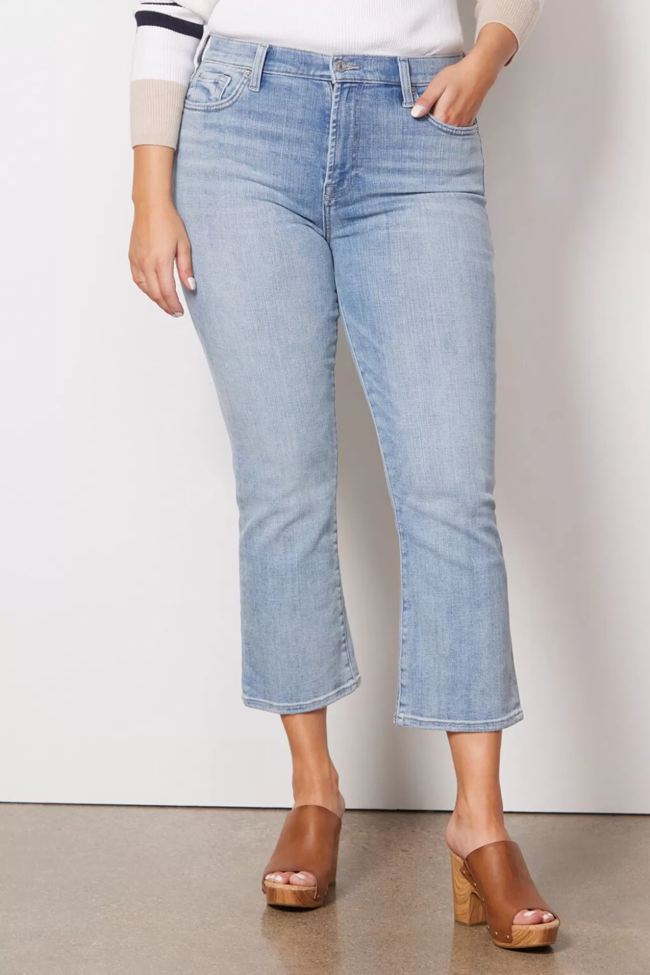 High Waist Slim Kick^7 FOR ALL MANKIND Best Sale