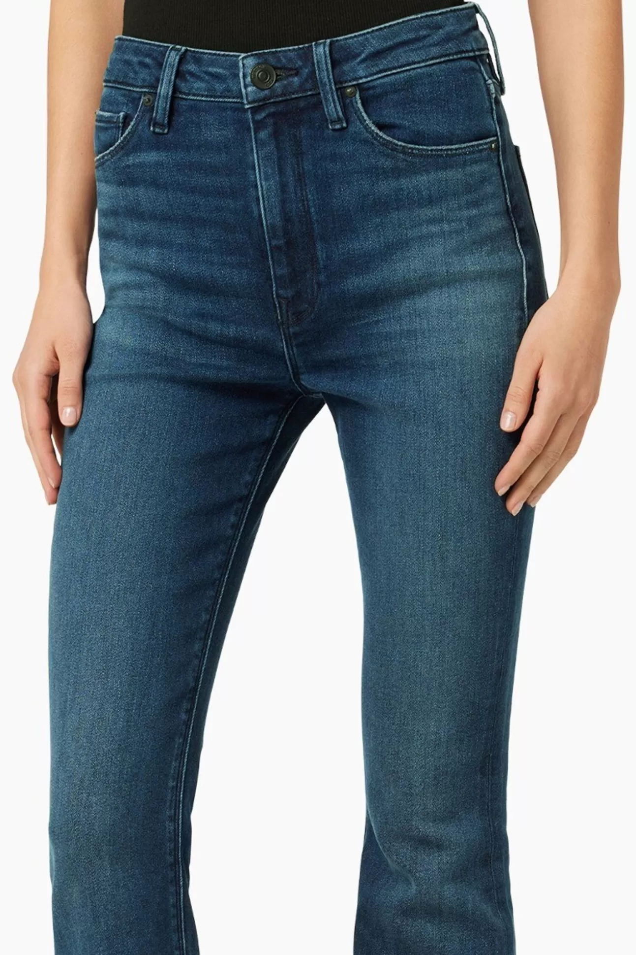 Holly High Rise Flare Jean With Inseam Slit^HUDSON Store