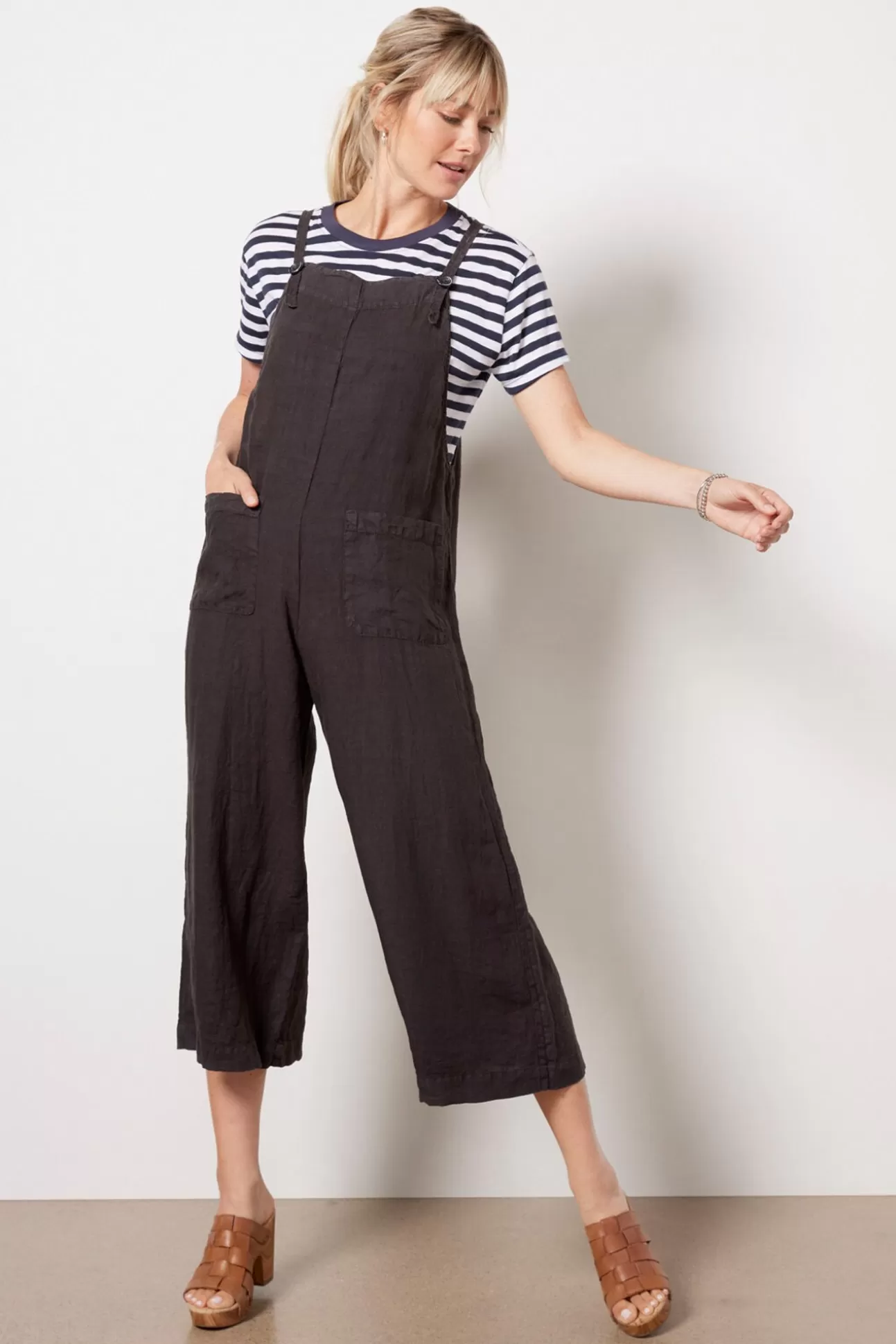 Isabel Linen Overalls^VELVET Outlet