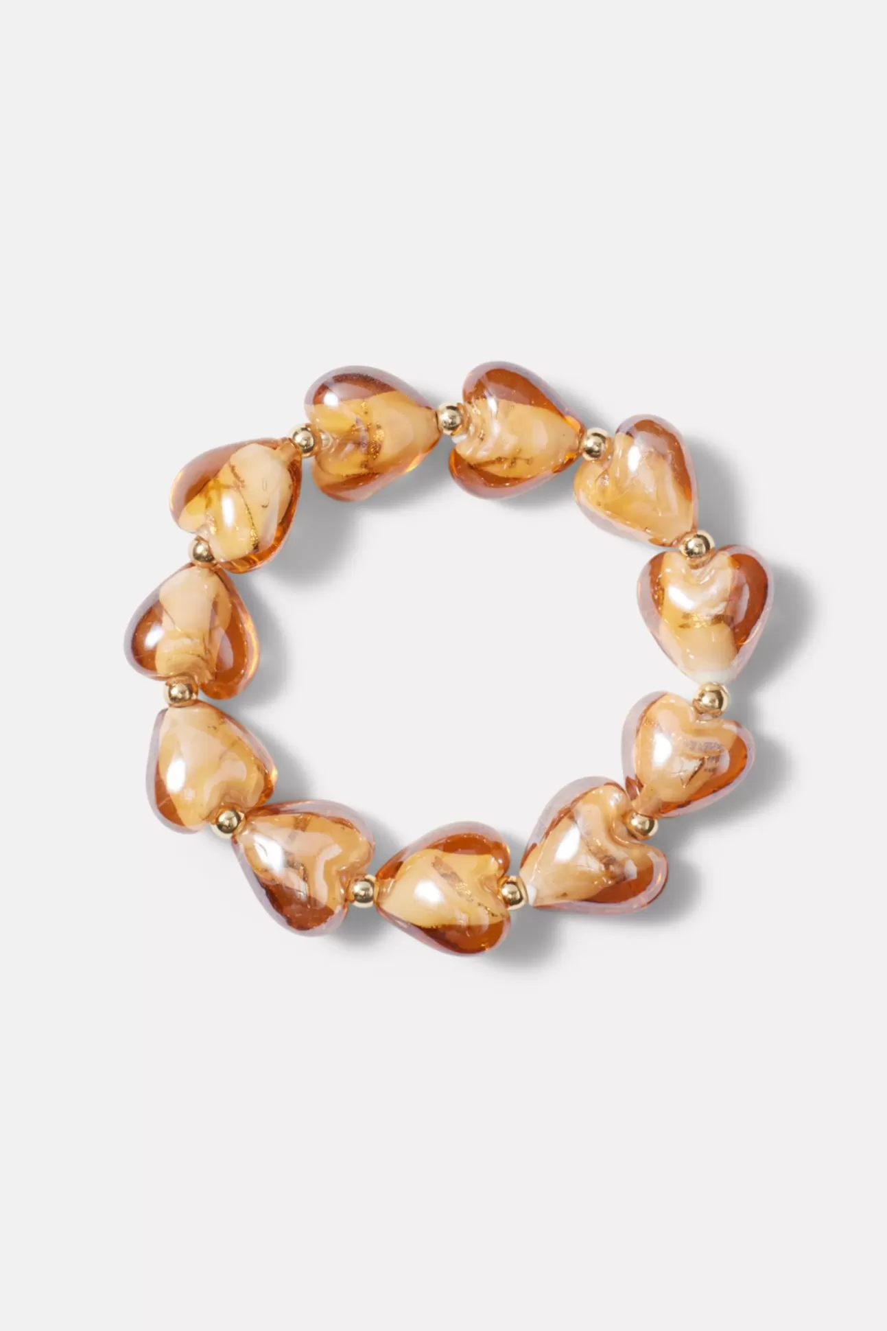 Isla Heart Stone Stretch Bracelet^EVEREVE Store