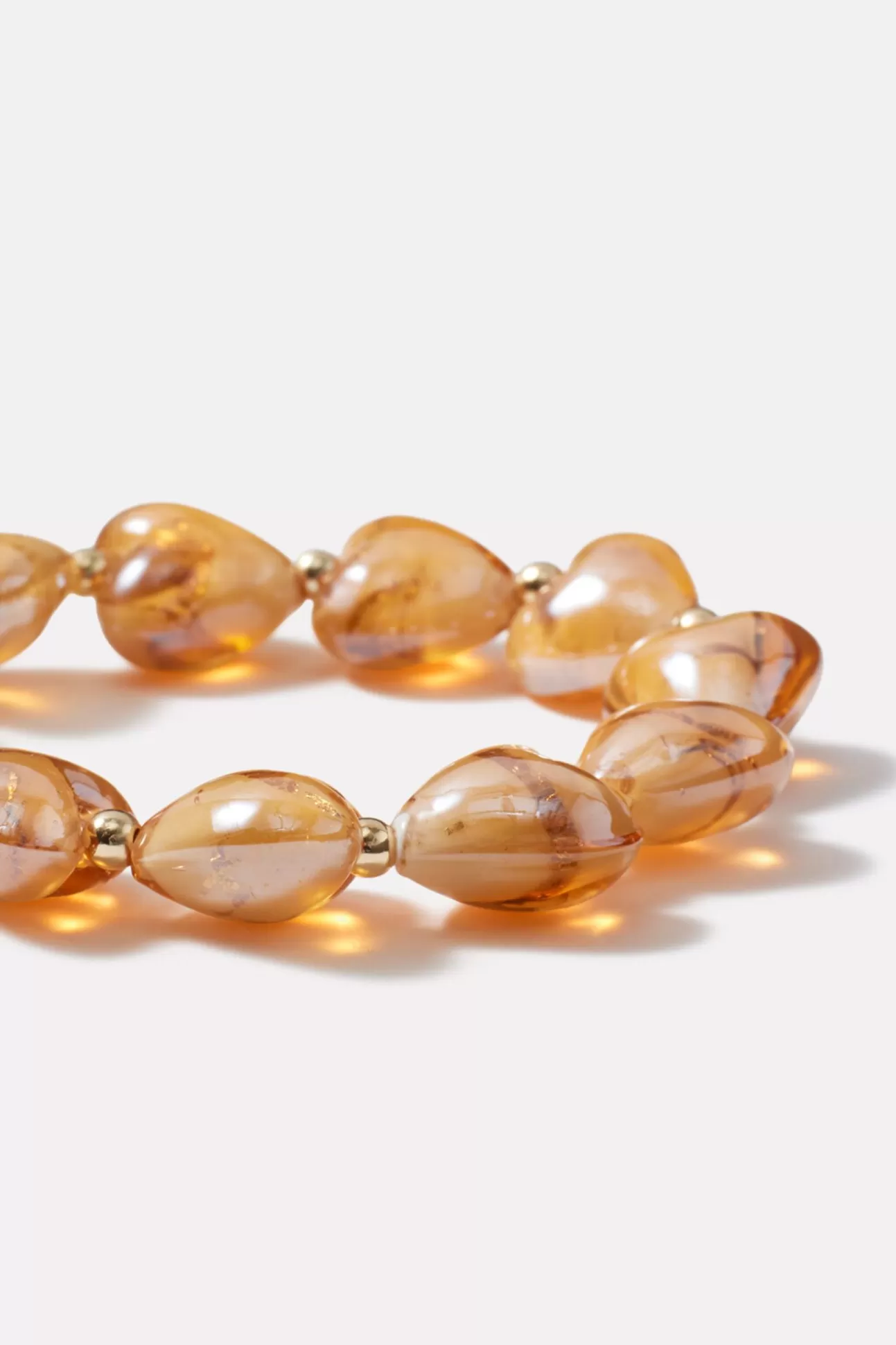 Isla Heart Stone Stretch Bracelet^EVEREVE Store