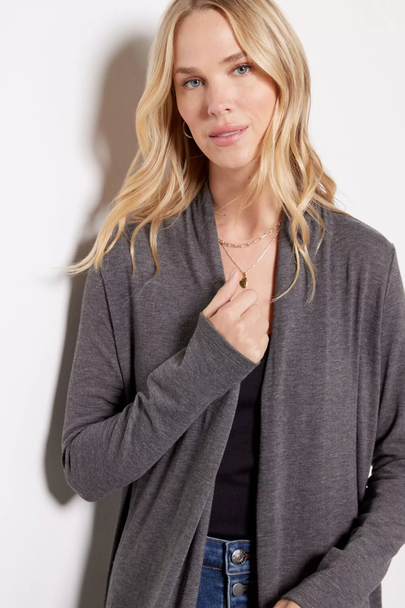 Izzy Longline Open Cardigan^MICHAEL STARS Best Sale