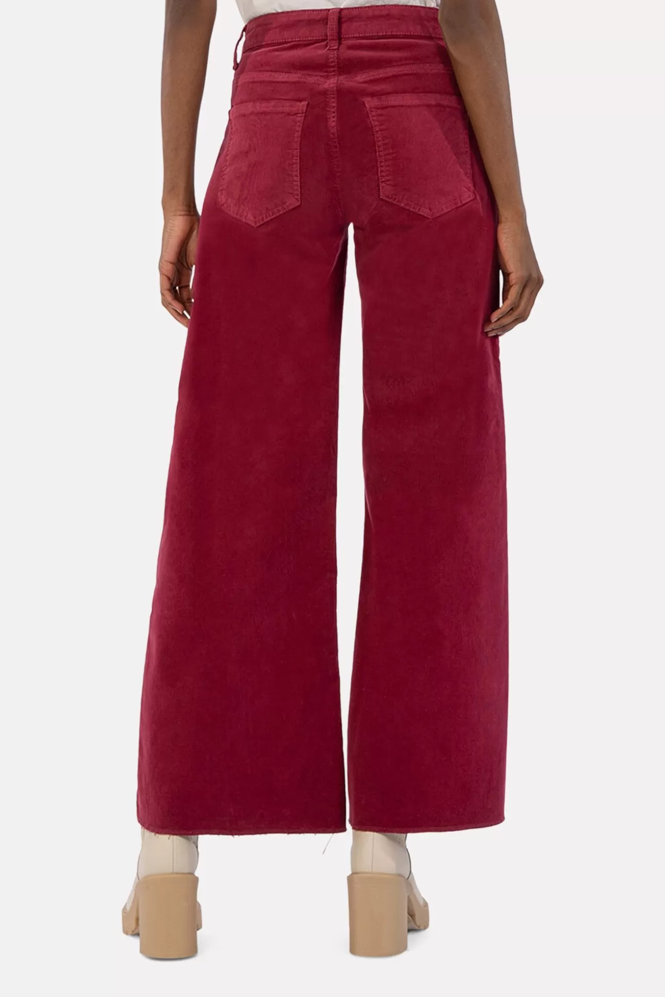 Jean Corduroy High Rise Fab Ab Wide Leg^KUT FROM THE KLOTH Sale