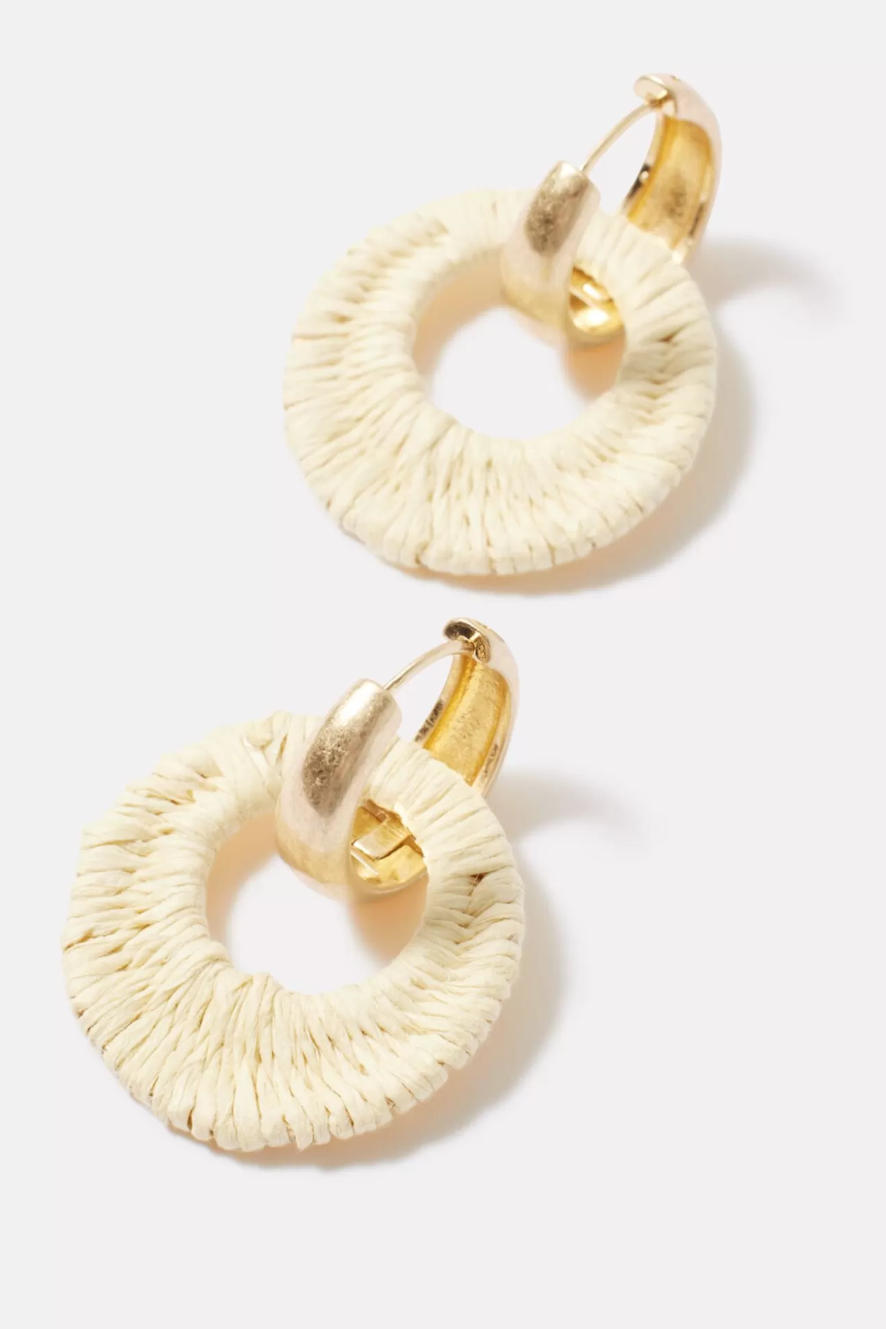 Jesse Raffia Hoop Earring^EVEREVE Store