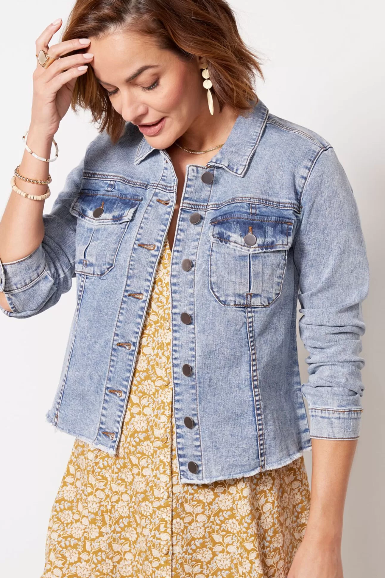 Kara Denim Jacket^KUT FROM THE KLOTH Cheap