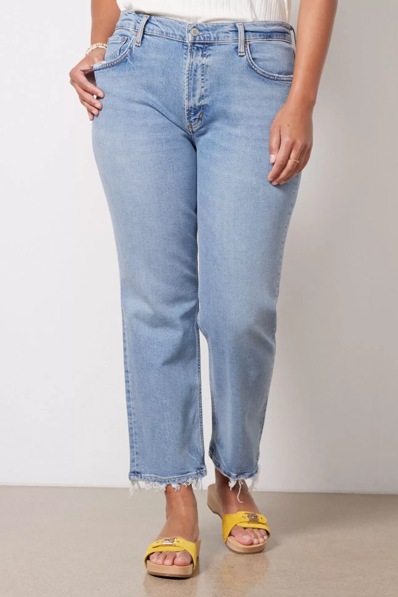 Kye Mid Rise Straight Crop Jean^AGOLDE Online