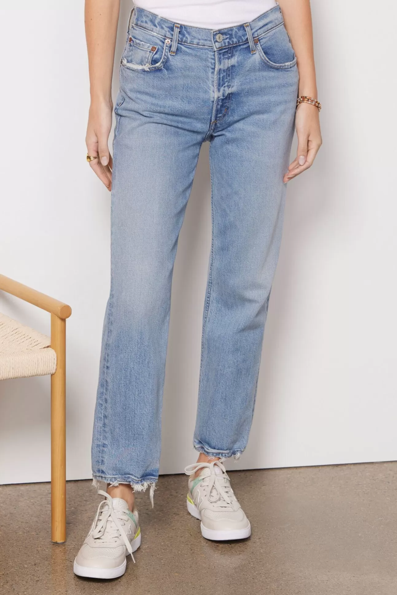 Kye Mid Rise Straight Crop Jean^AGOLDE Online