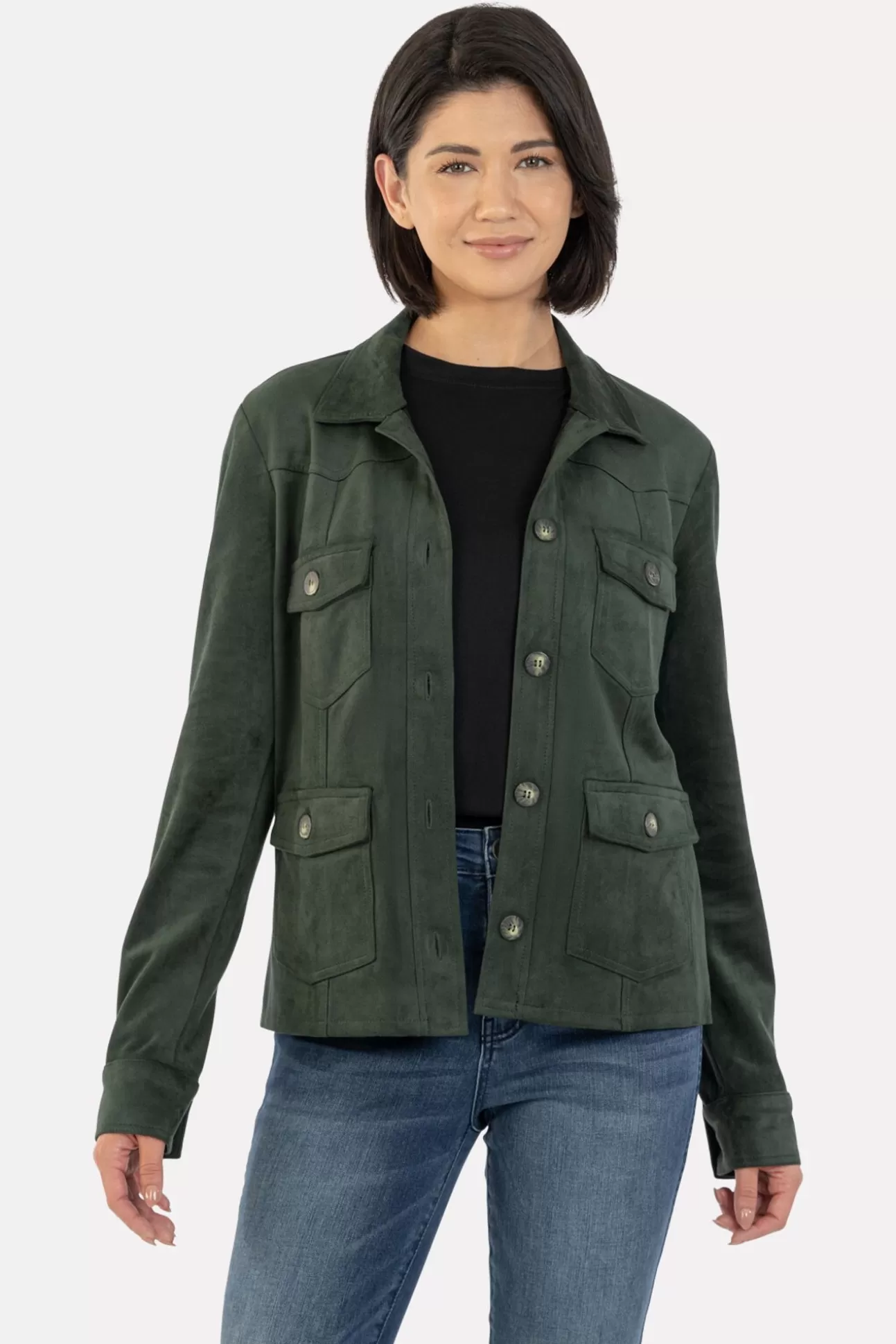 Lilee Button Jacket With Flap Pockets^KUT FROM THE KLOTH Discount