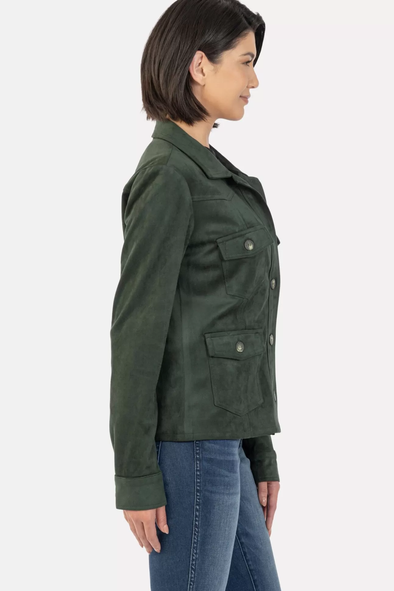 Lilee Button Jacket With Flap Pockets^KUT FROM THE KLOTH Discount