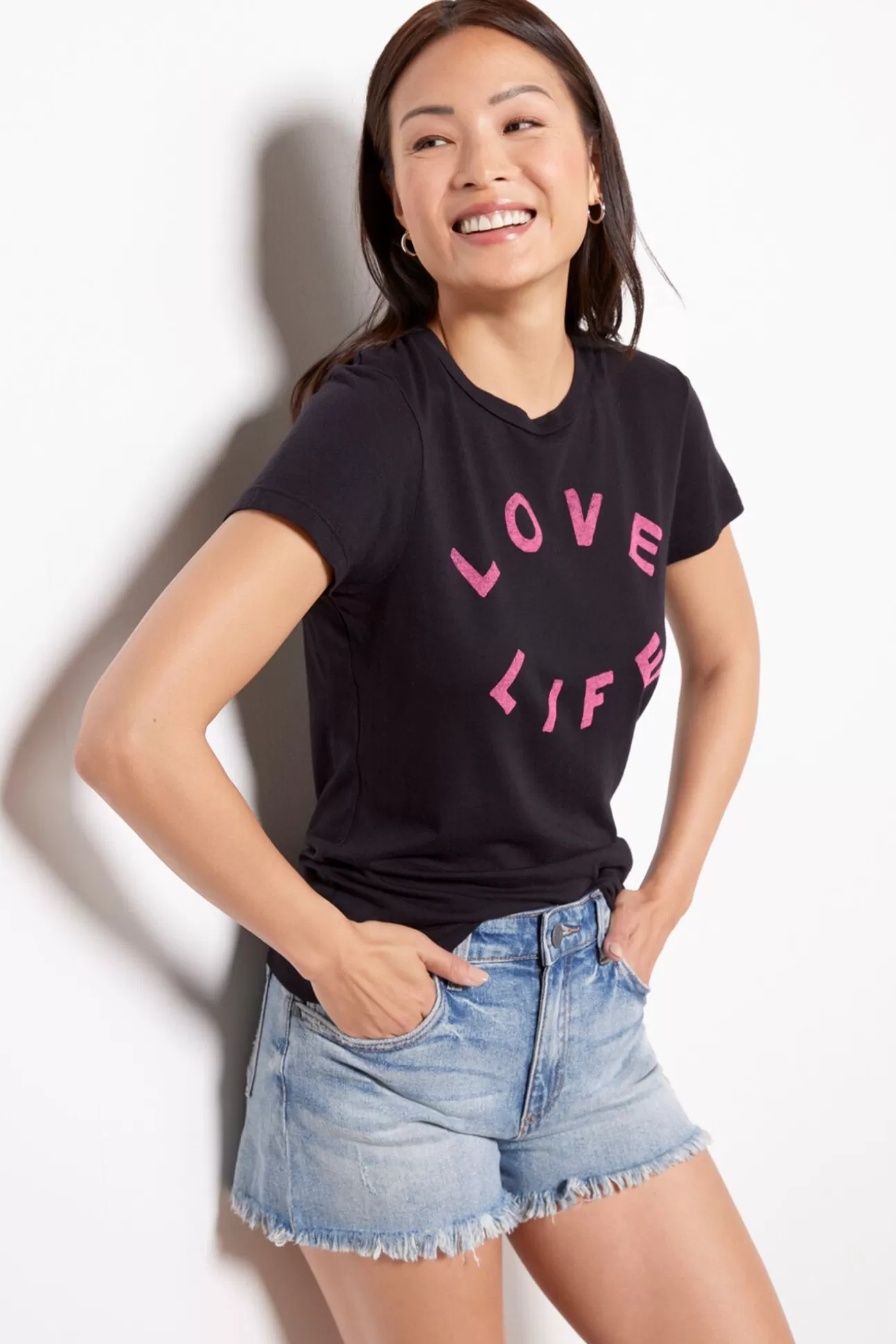 Love Life Tee^SUNDRY Hot