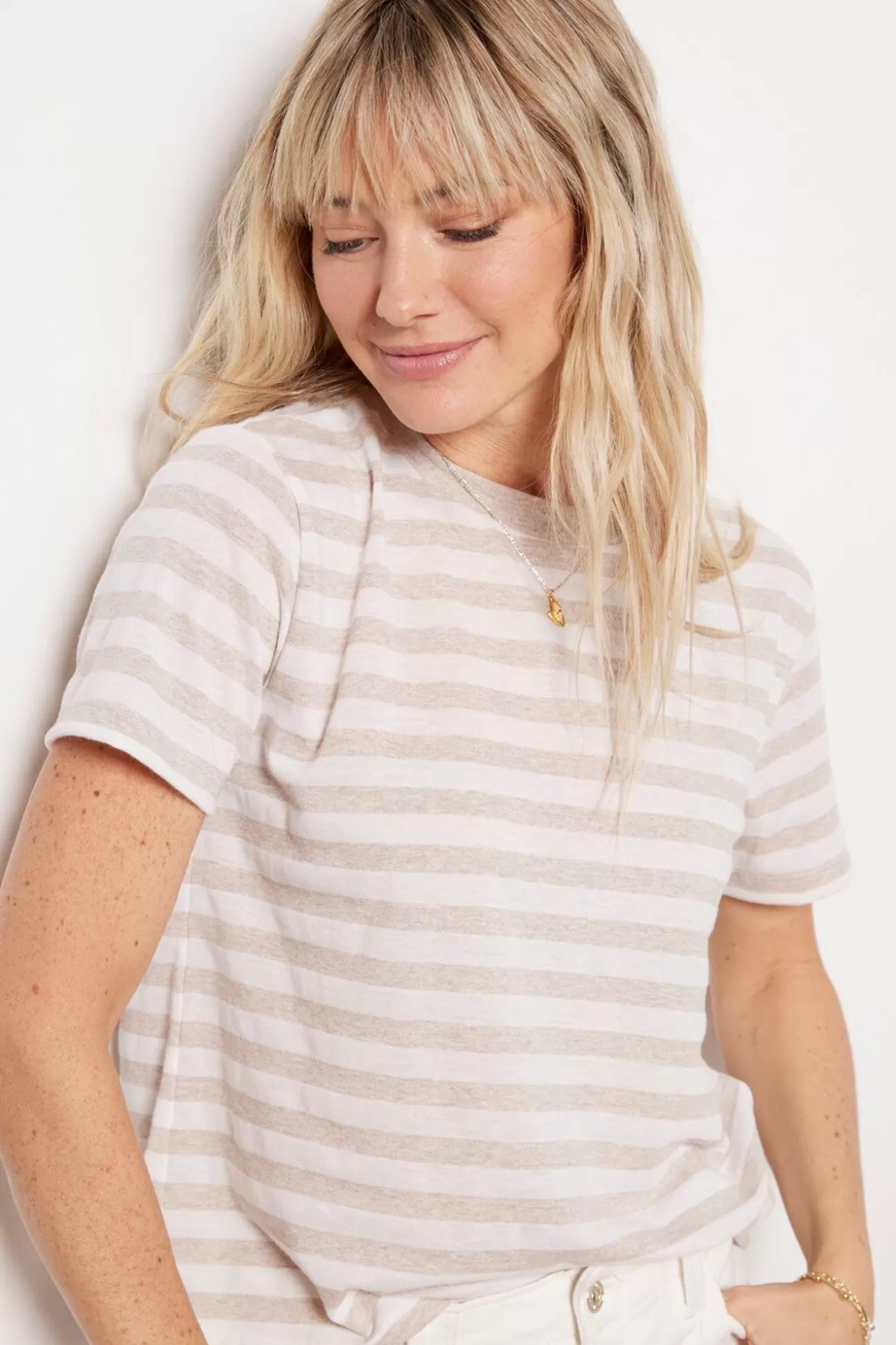 Lyla Stripe Tee^VELVET Outlet