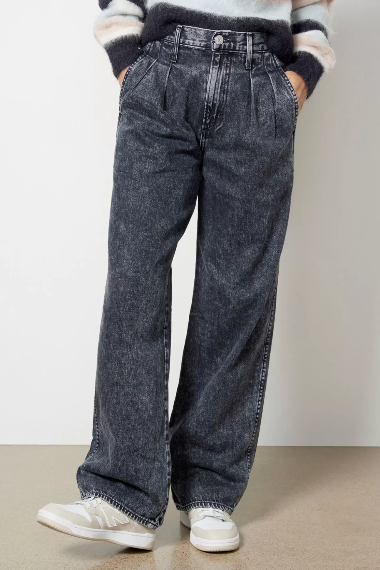 Marcella Pleated Jean^AMO Best