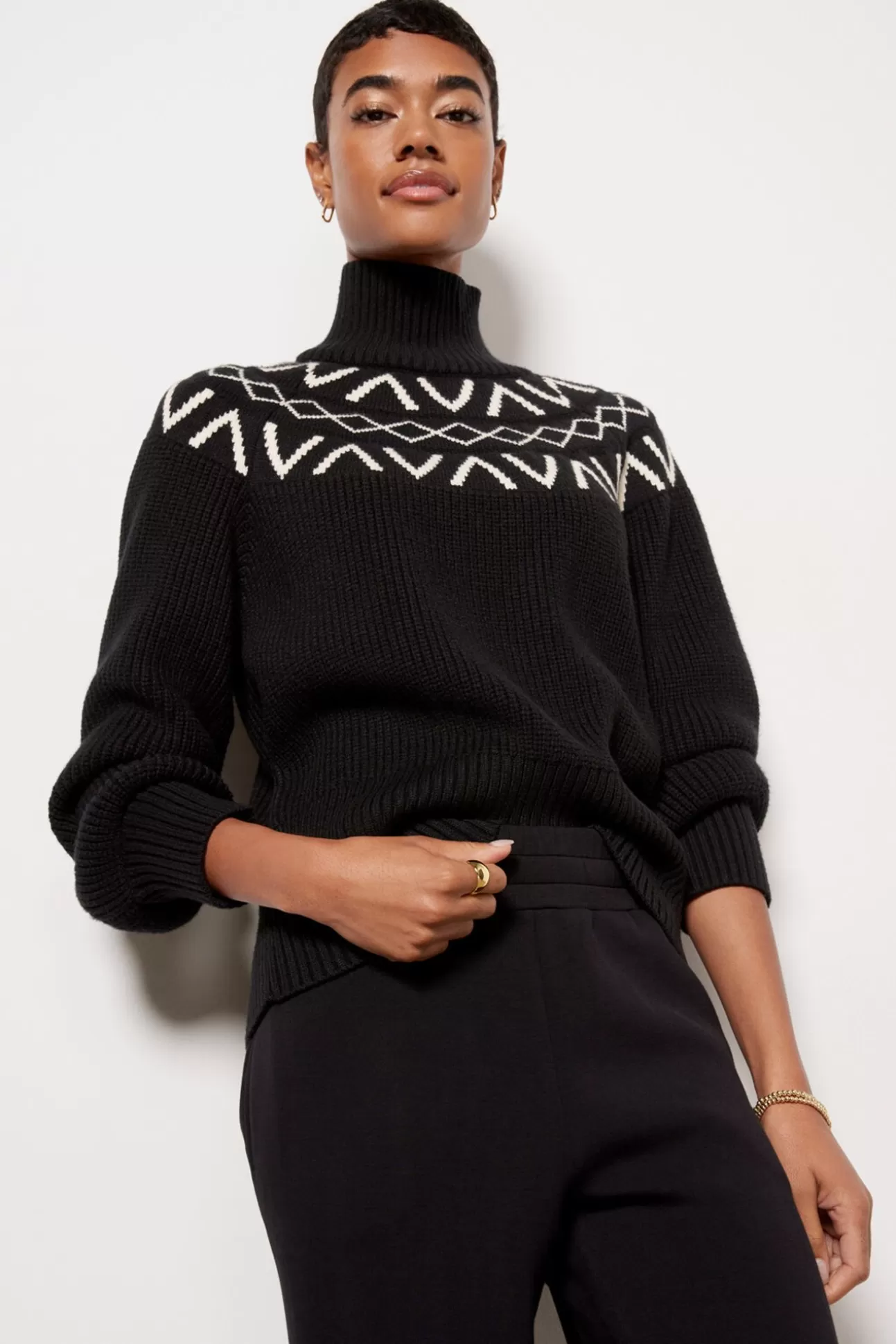 Marcie Fair Isle Pullover^VARLEY New