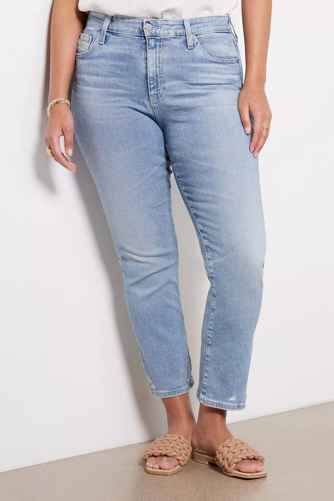 Mari Crop Jean^AG Clearance