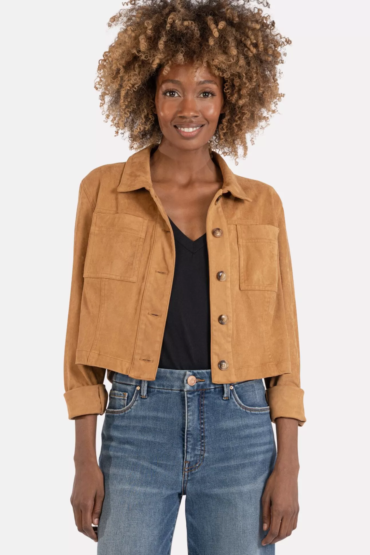 Matilda Crop Trucker Jacket^KUT FROM THE KLOTH Flash Sale