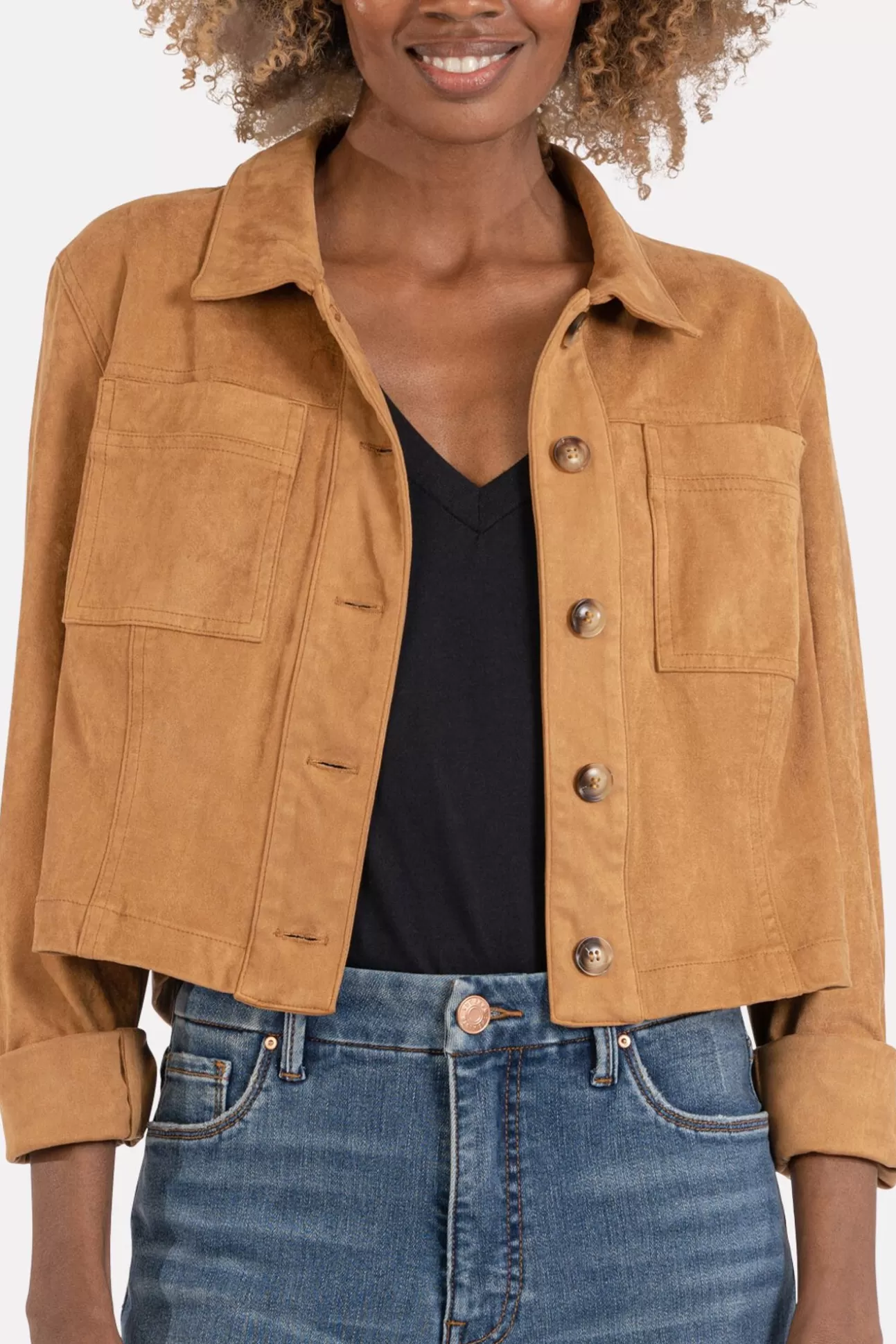 Matilda Crop Trucker Jacket^KUT FROM THE KLOTH Flash Sale