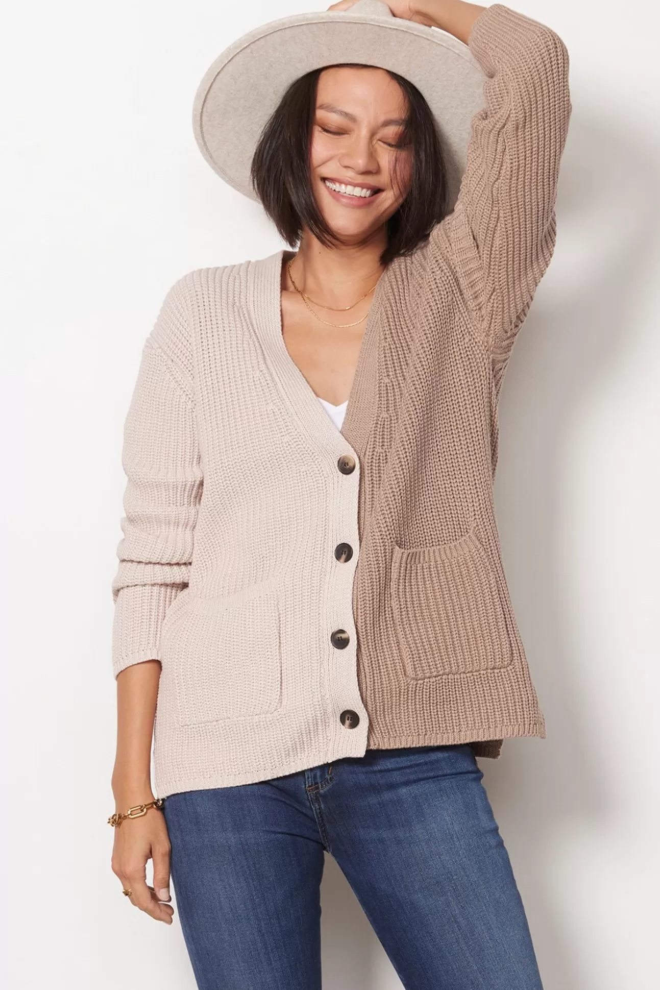 Maya Colorblock Cardigan^JOHN + JENN Outlet